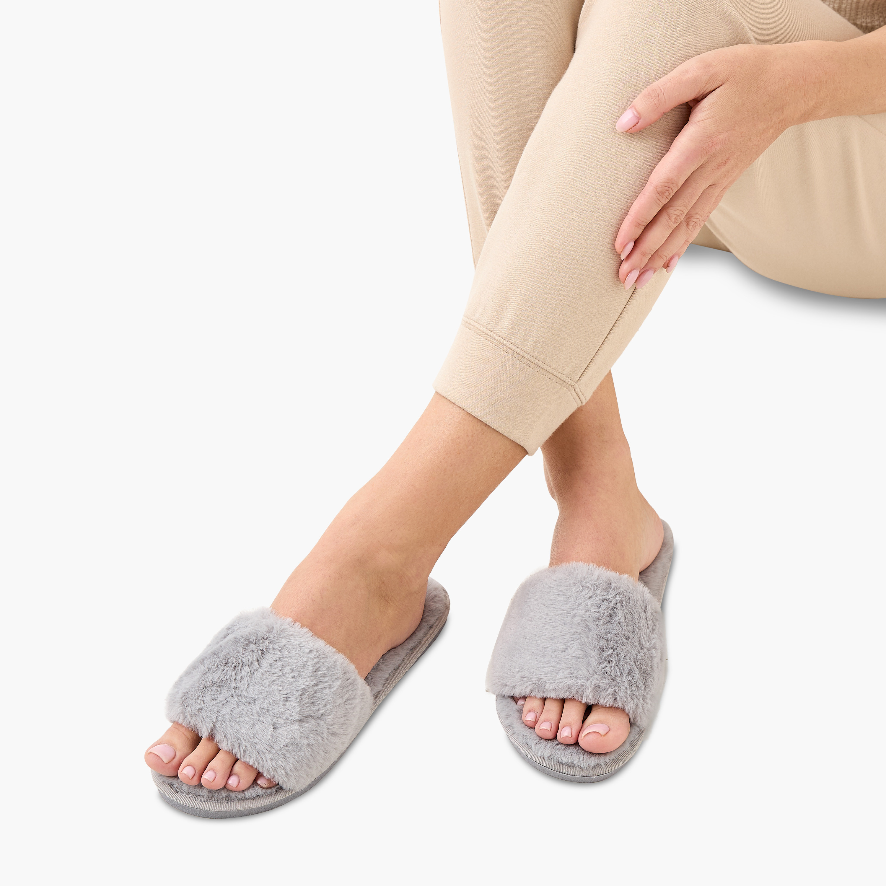 Faux Fur Bedroom Slippers-women-clothing-lingerie-lingerieaccessories-image-2
