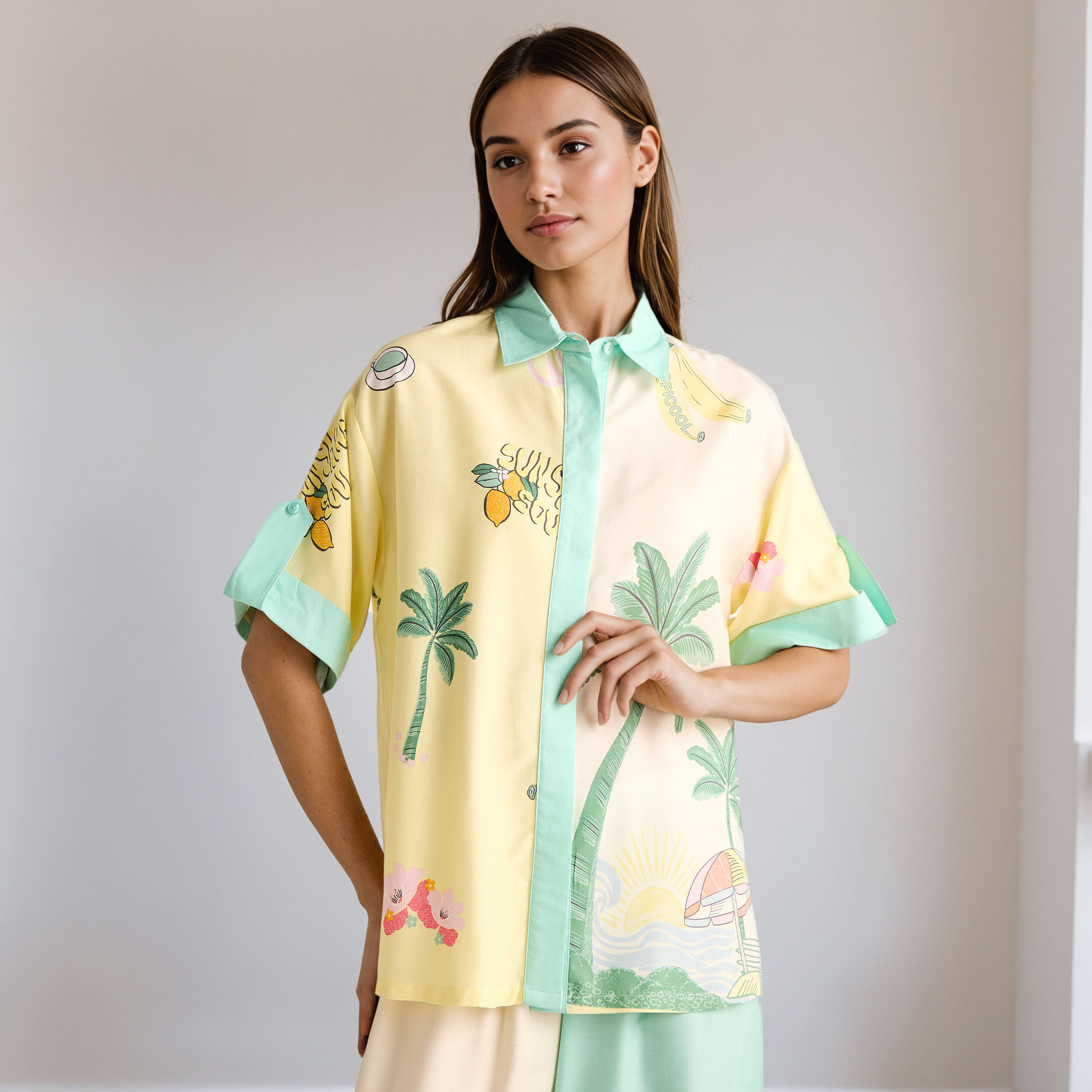 All-Over Print Viscose Shirt and Pyjama Set-women-clothing-nightwear-pyjamas-longsets-image-3