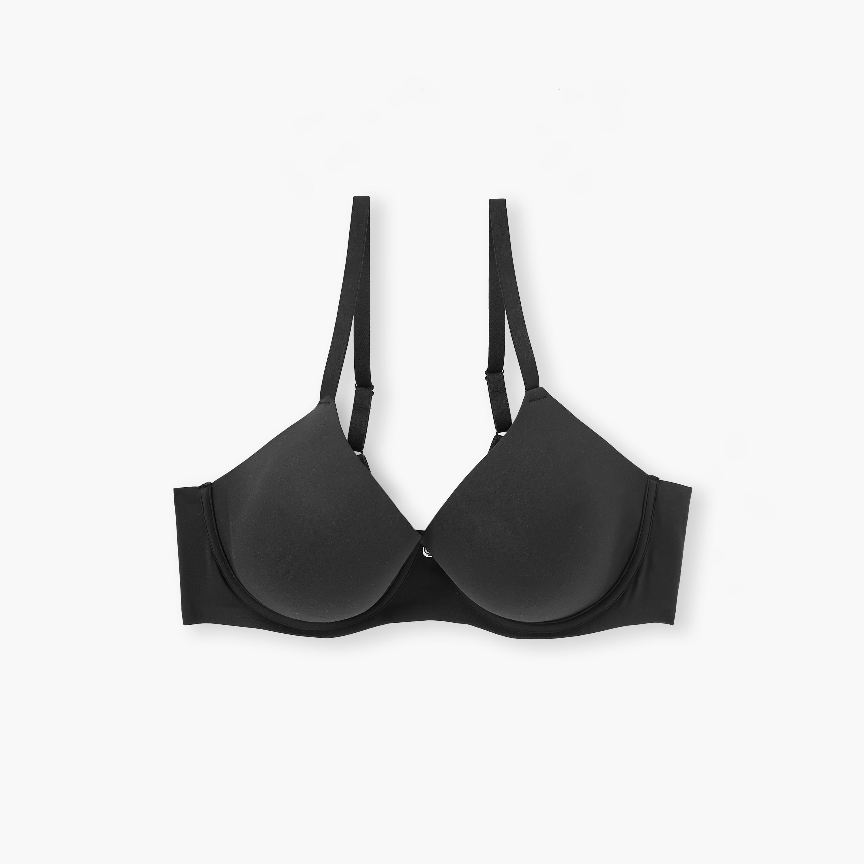 Adjustable Strap Bra with Hook and Eye Closure-women-clothing-lingerie-bras-image-1
