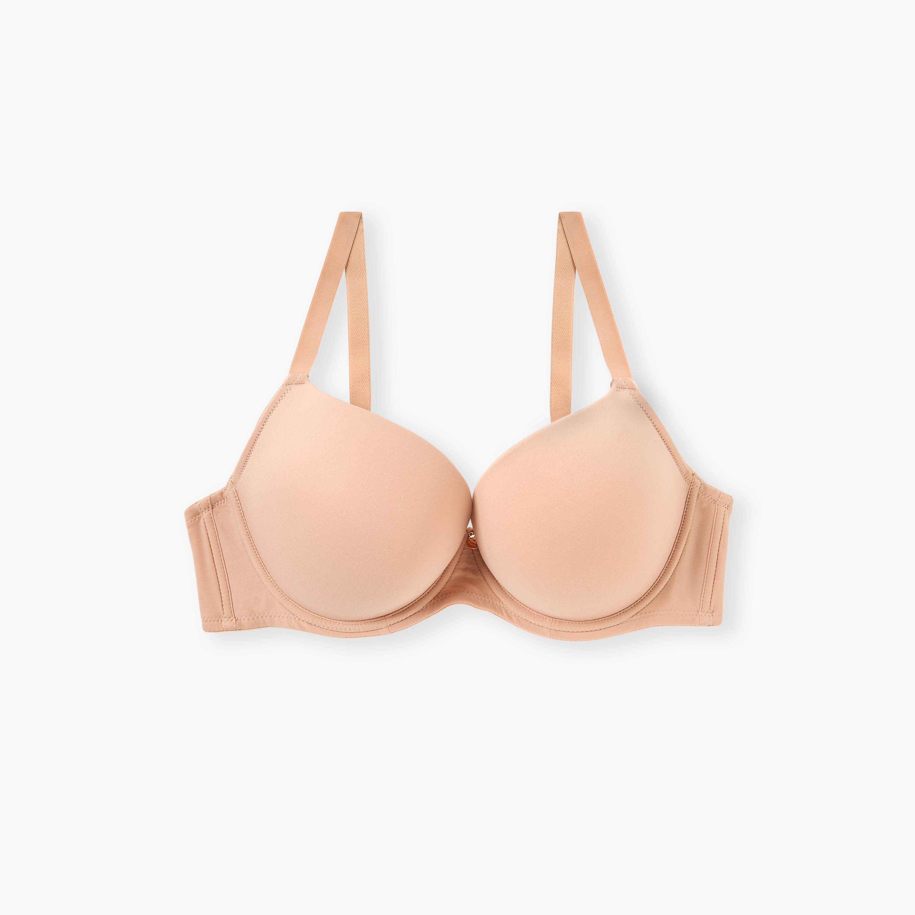 Pendant Embellished Double Push-Up Bra-women-clothing-lingerie-bras-image-1