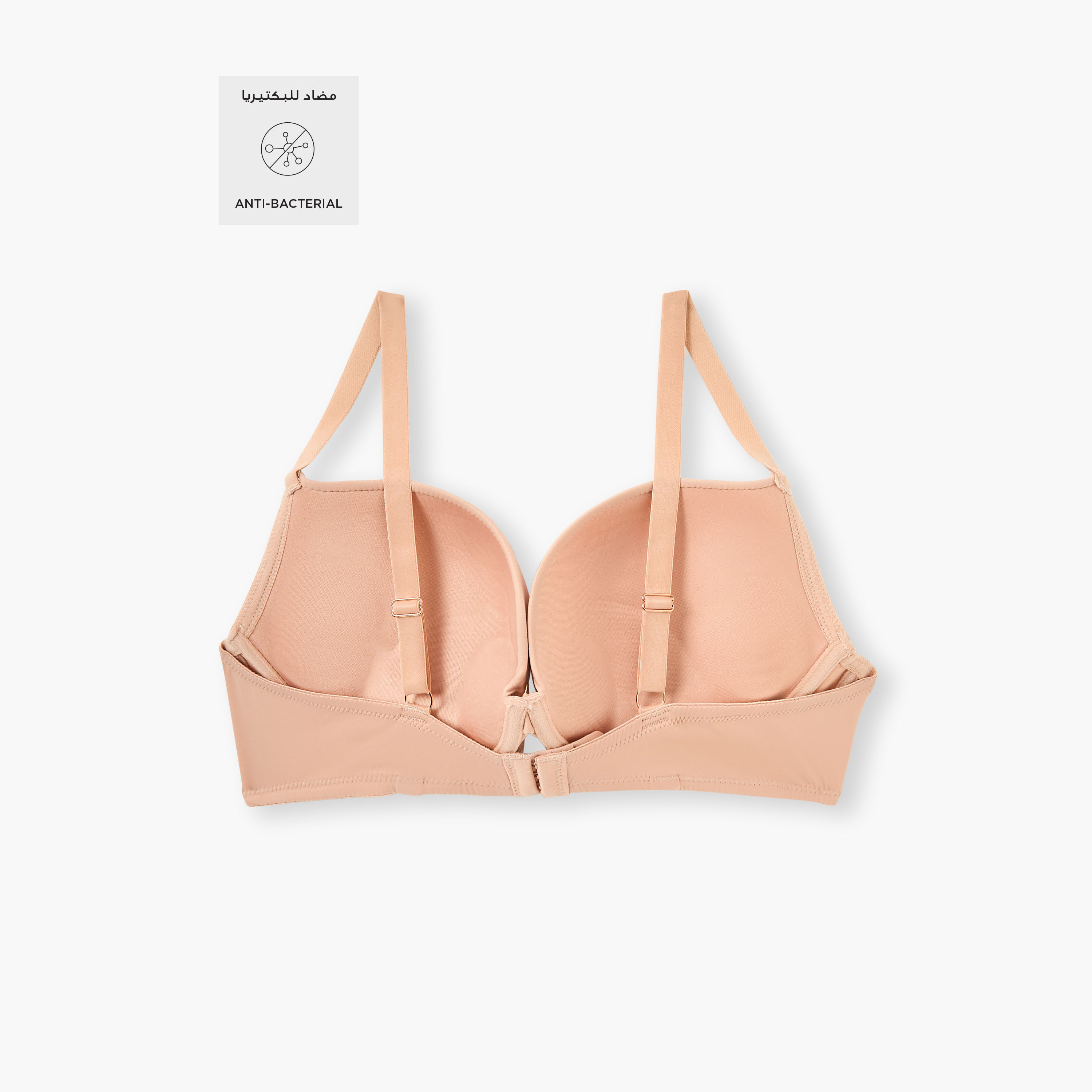 Pendant Embellished Double Push-Up Bra-women-clothing-lingerie-bras-image-2