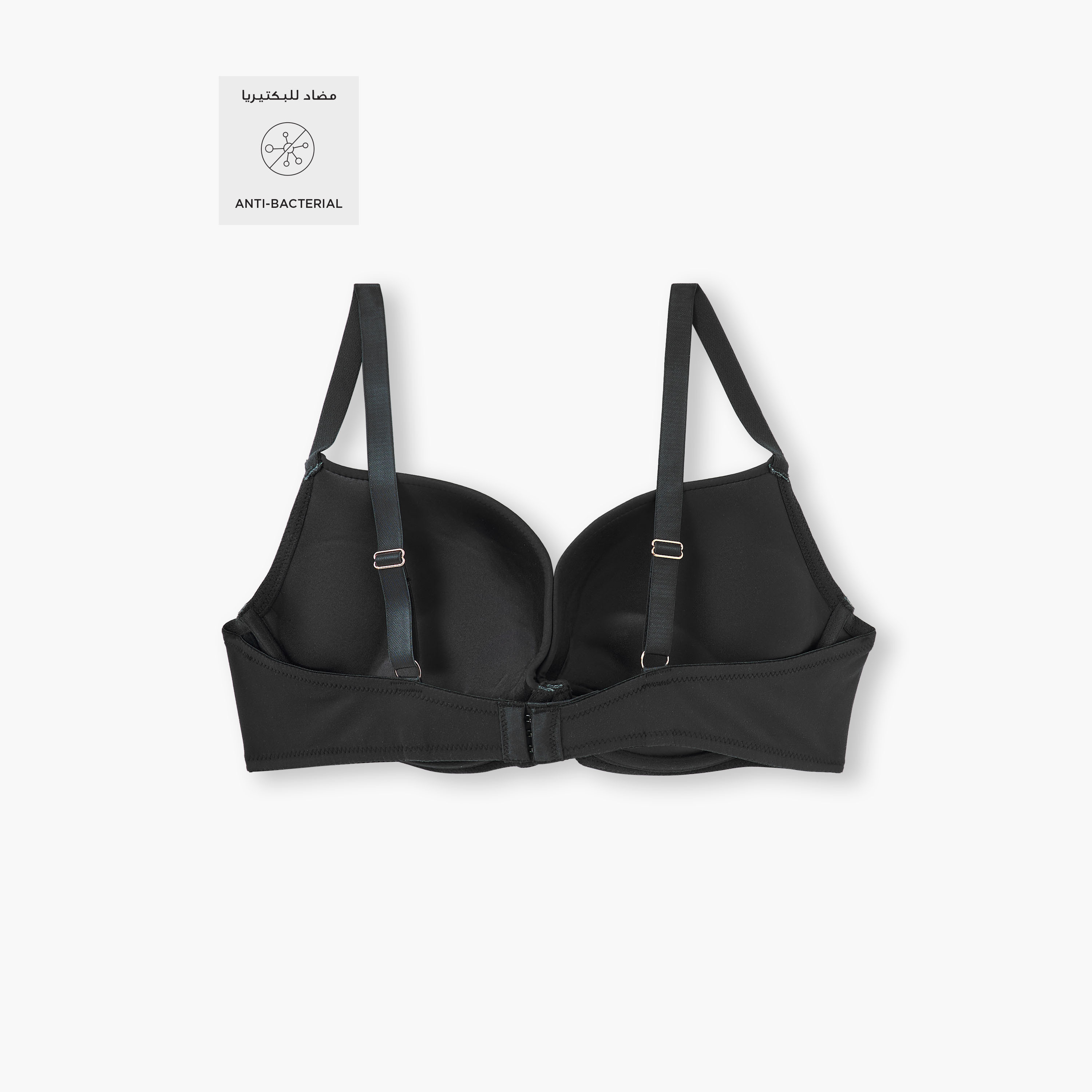 Pendant Embellished Double Push-Up Bra-women-clothing-lingerie-bras-image-2
