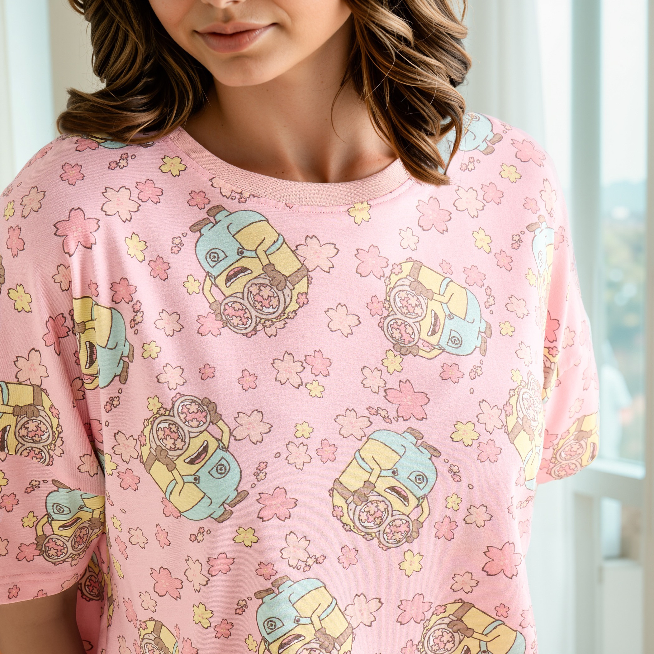 طقم شورت بطبعات-women-clothing-nightwear-pyjamas-shortsets-image-2