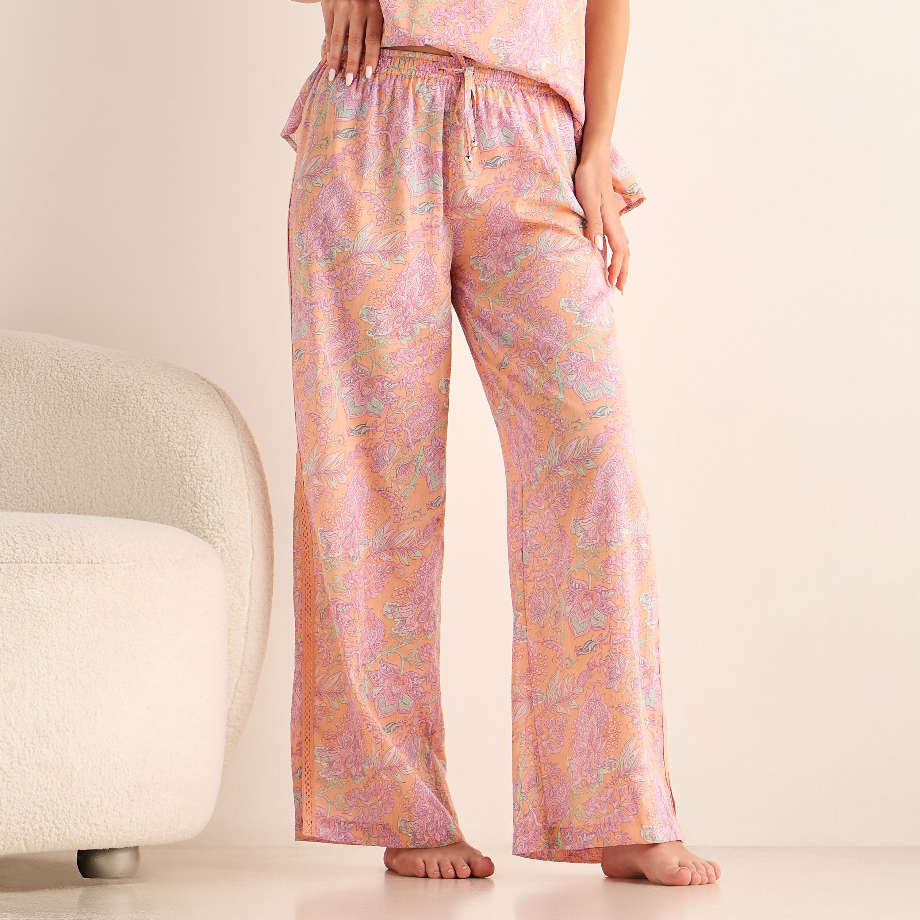 طقم بيجاما فيسكوز بطبعات-women-clothing-nightwear-pyjamas-longsets-image-5