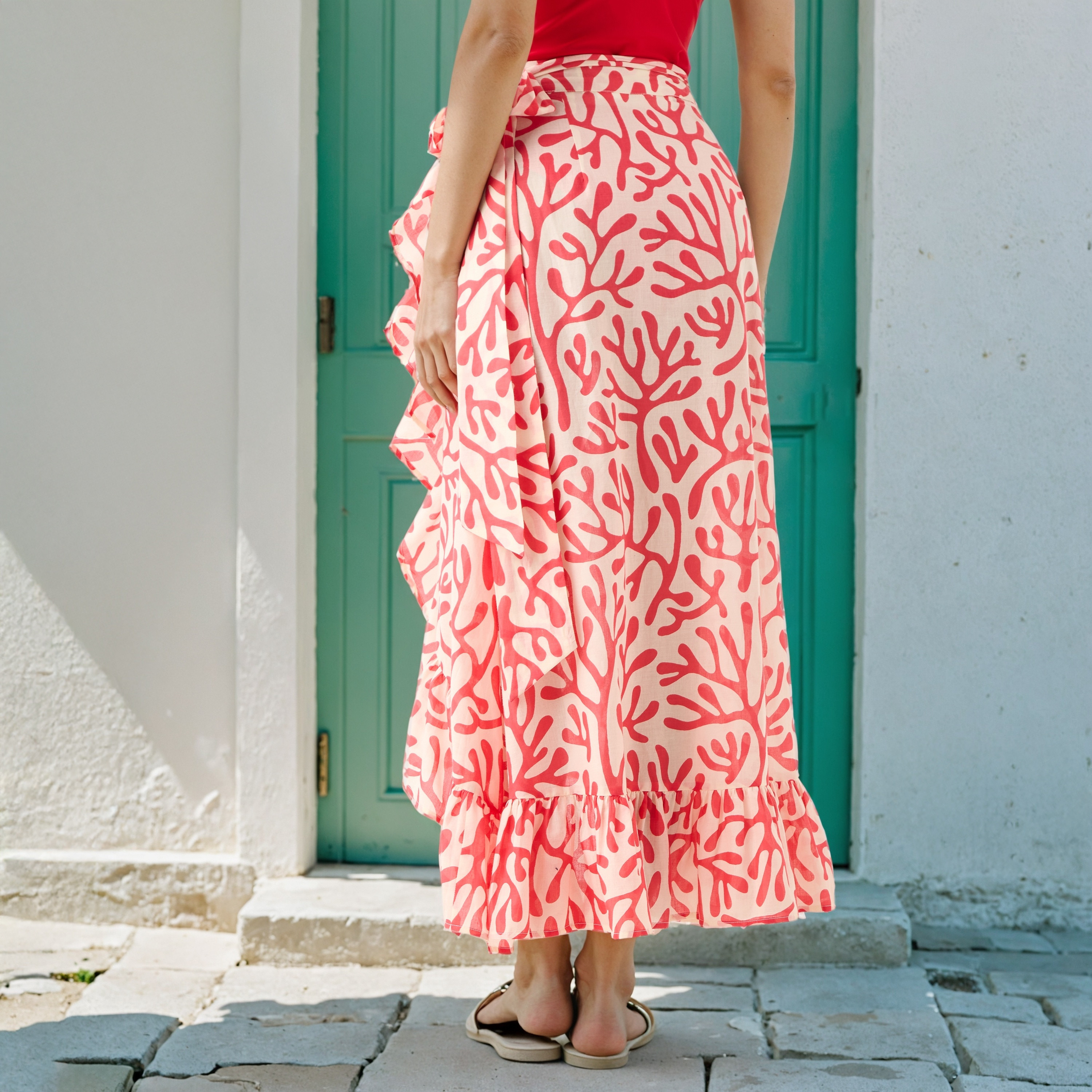 Printed Sarong with Ruffle Detail-women-clothing-swimandbeach-beachwear-image-3