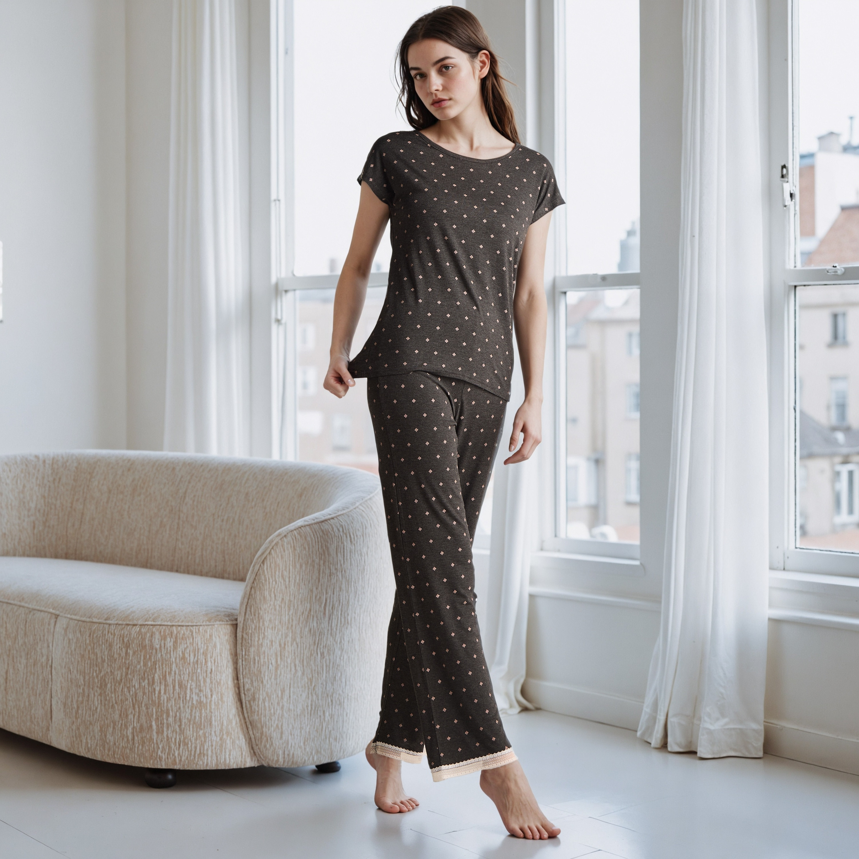 Printed Pyjama Set-women-clothing-nightwear-pyjamas-longsets-image-1