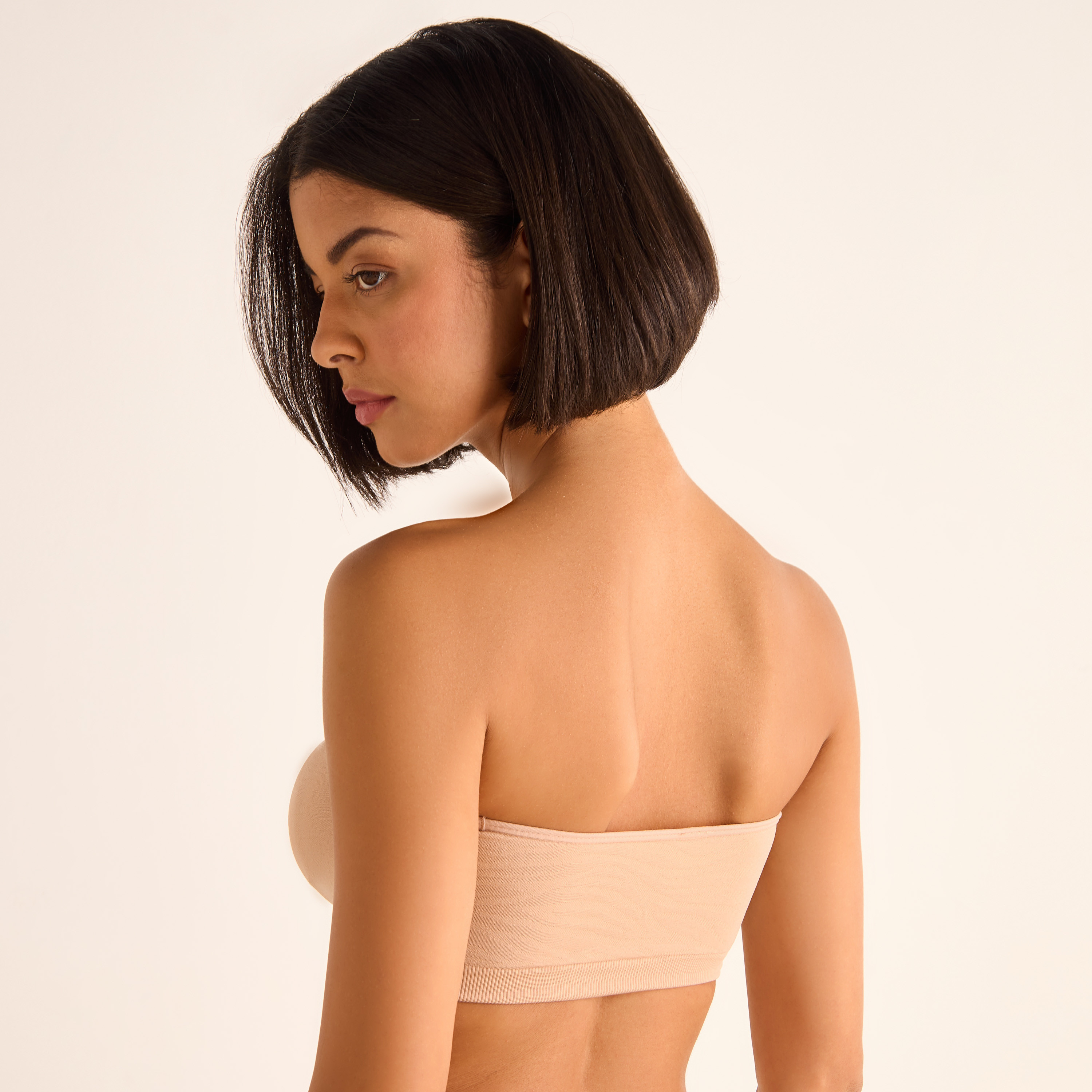 Seamless Bandeau Bra-women-clothing-lingerie-bras-image-2