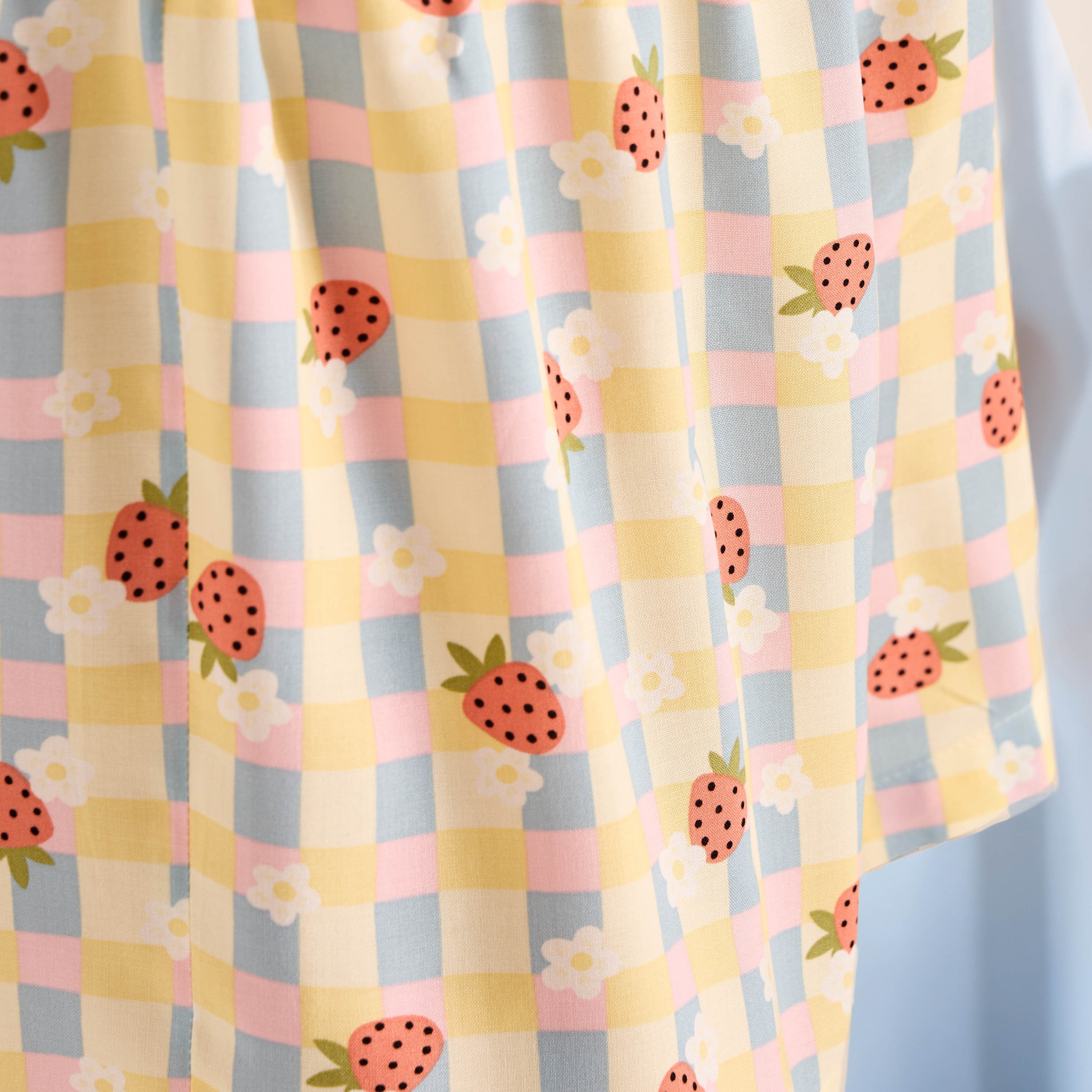Checked Shorts-women-clothing-nightwear-pyjamas-bottoms-image-5