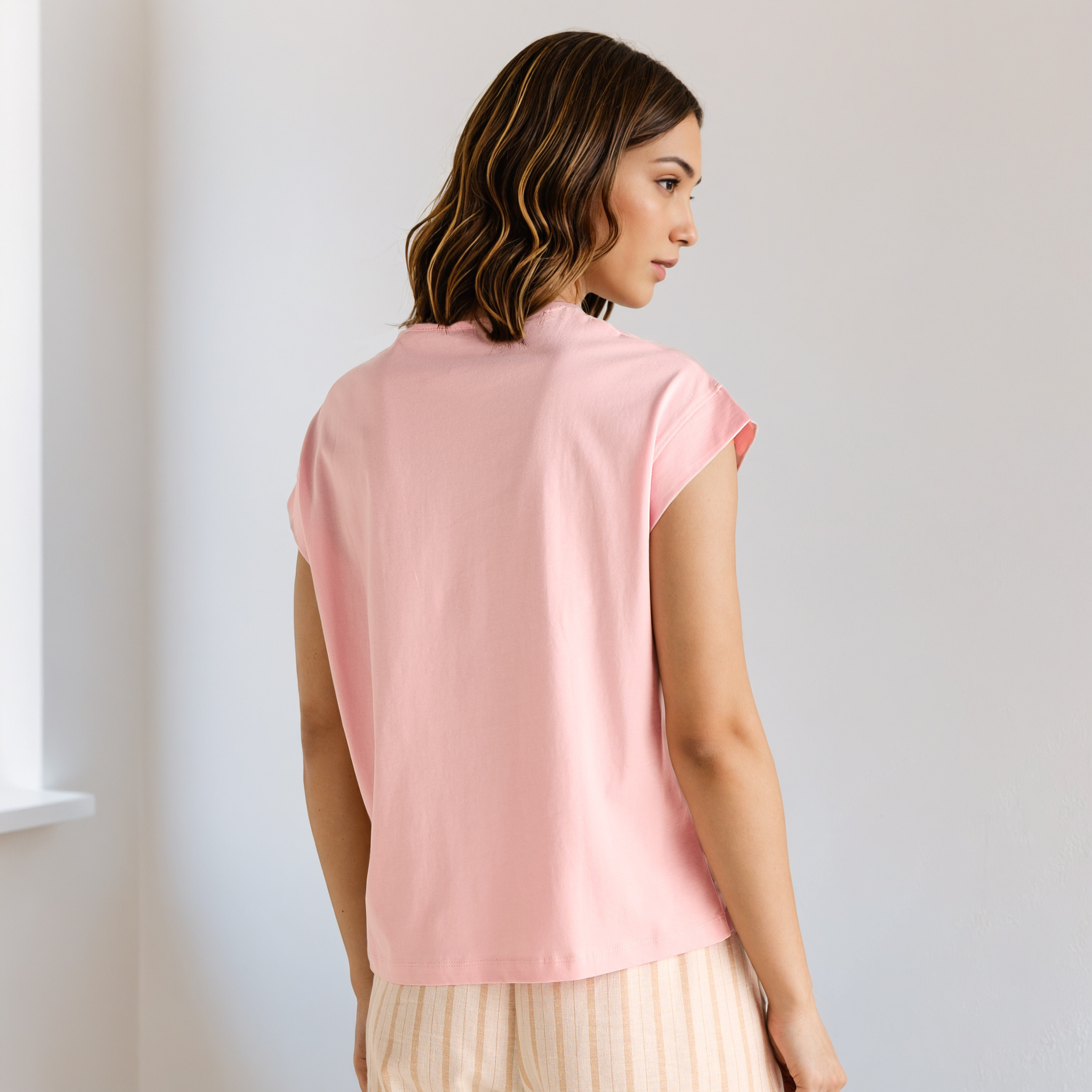 بلوزة بطبعات وأكمام ممتدة-women-clothing-nightwear-pyjamas-tops-image-3