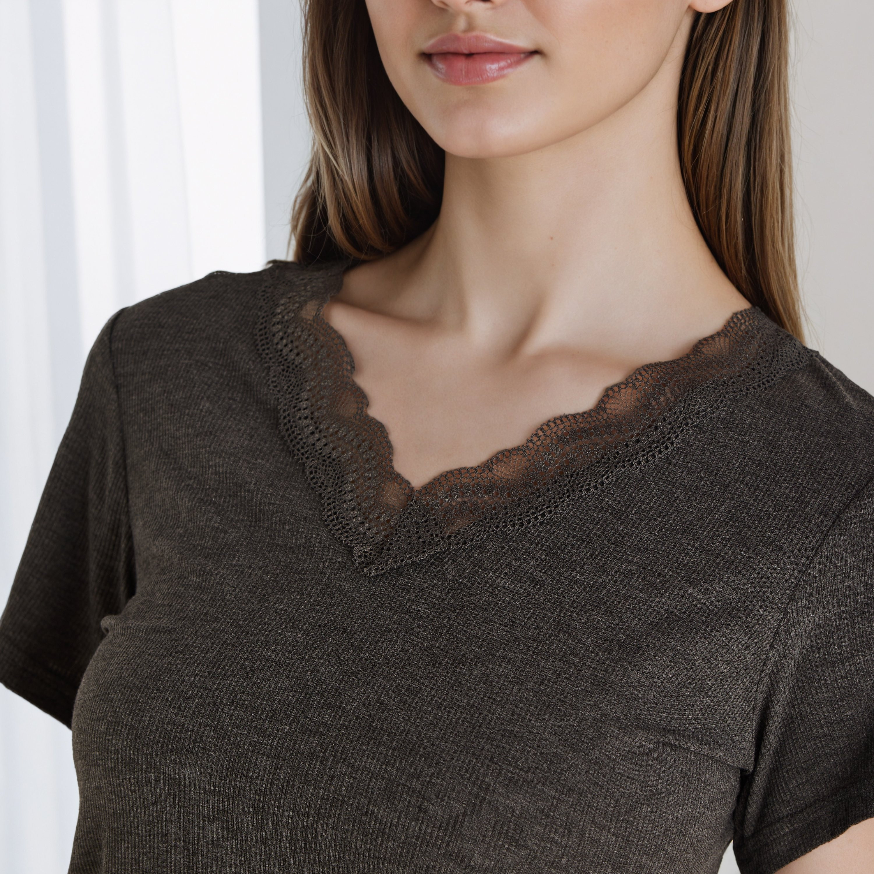 طقم بيجاما بارز الملمس-women-clothing-nightwear-pyjamas-longsets-image-5