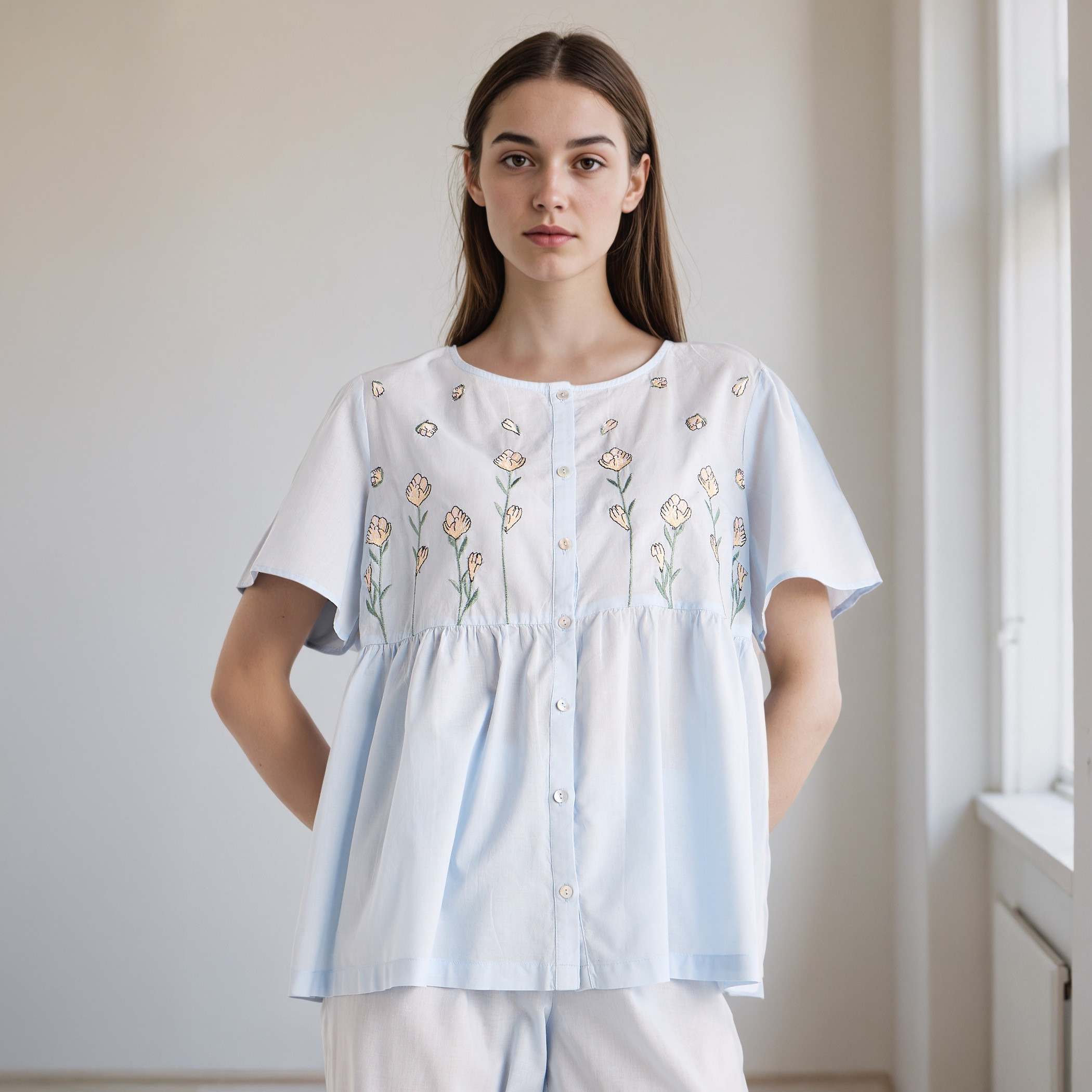 Embroidered Pyjama Set-women-clothing-nightwear-pyjamas-longsets-image-15