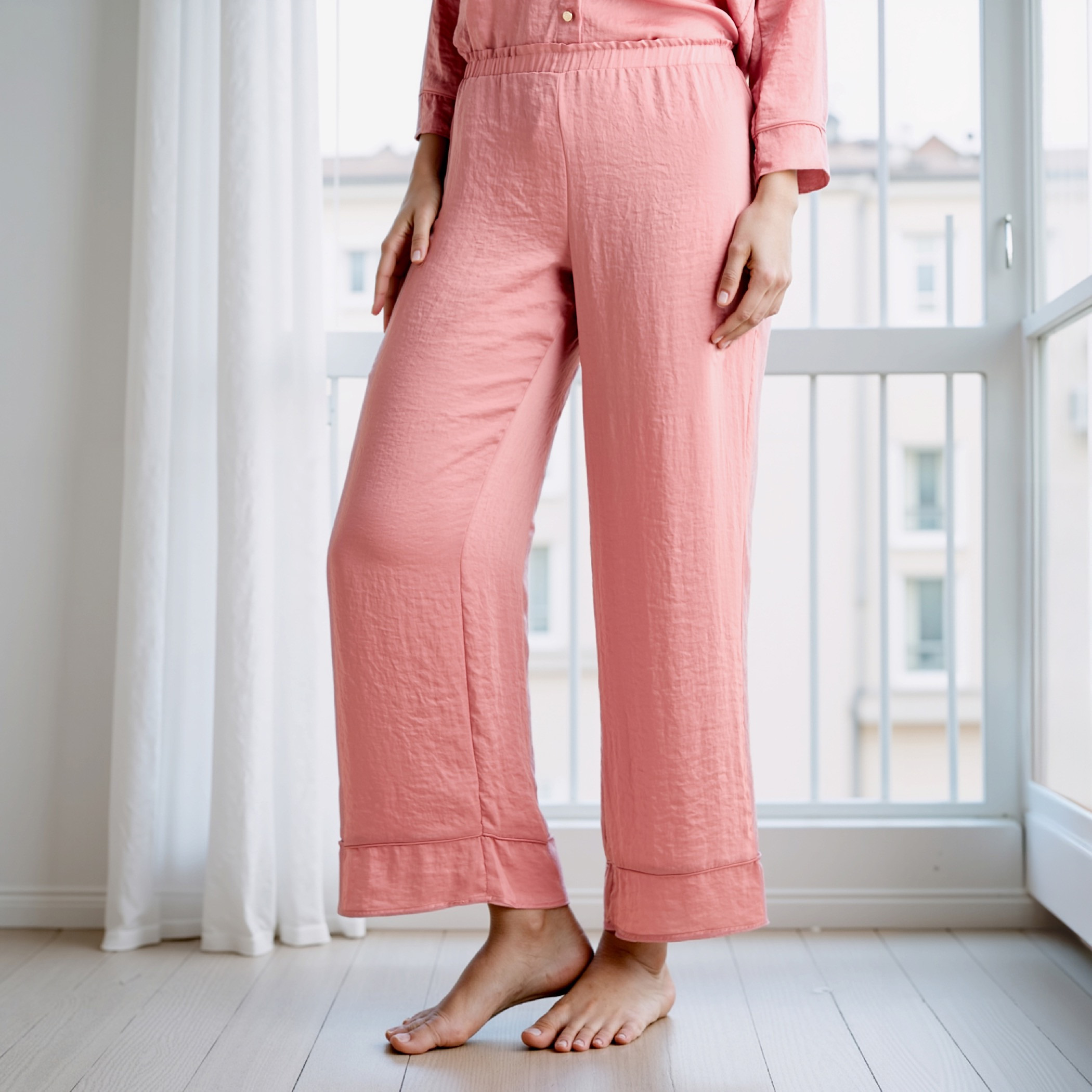 Satin Pyjama Set-women-clothing-nightwear-pyjamas-longsets-image-3