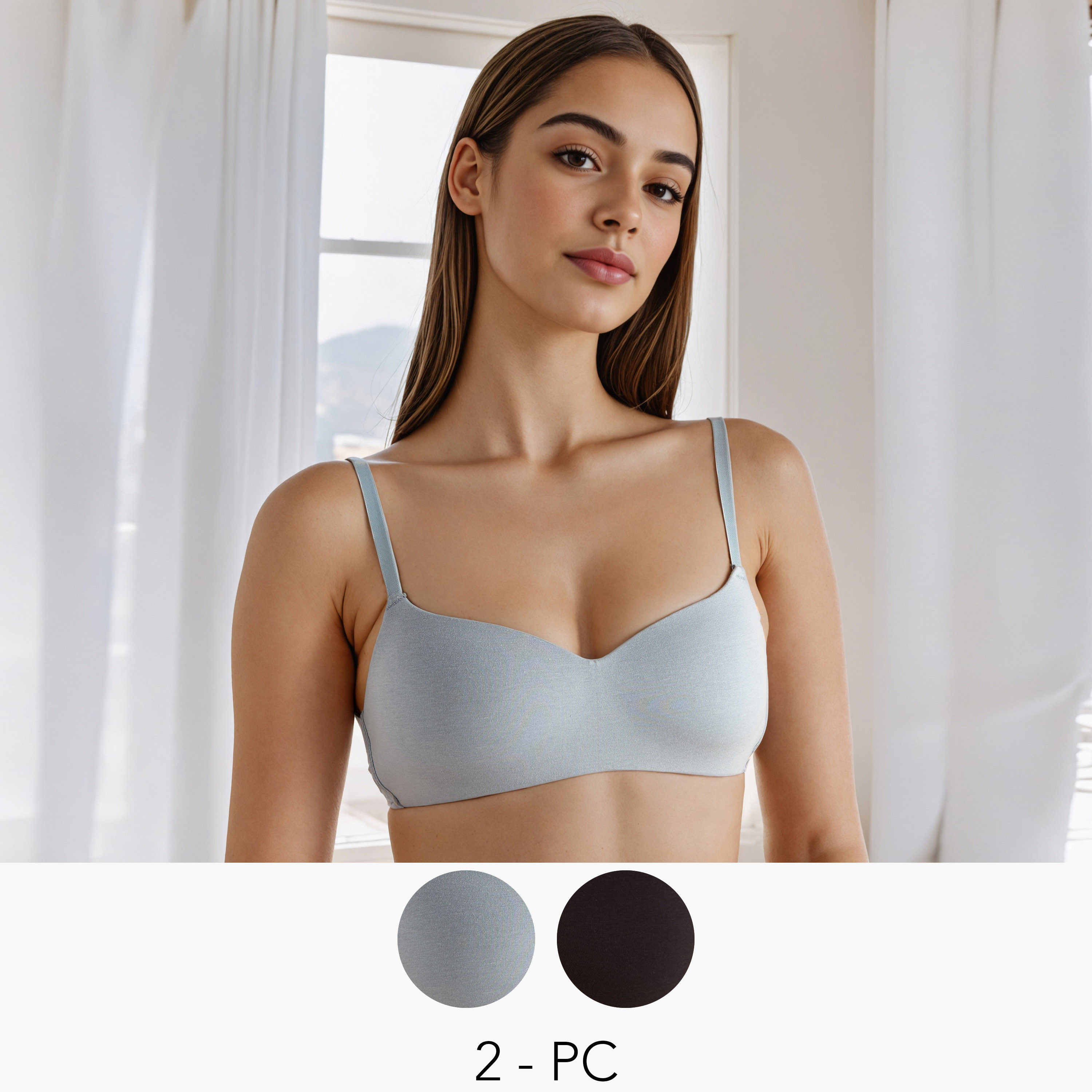 صدرية بالكونيت بدون أسلاك - طقم من 2-women-clothing-lingerie-bras-image-1