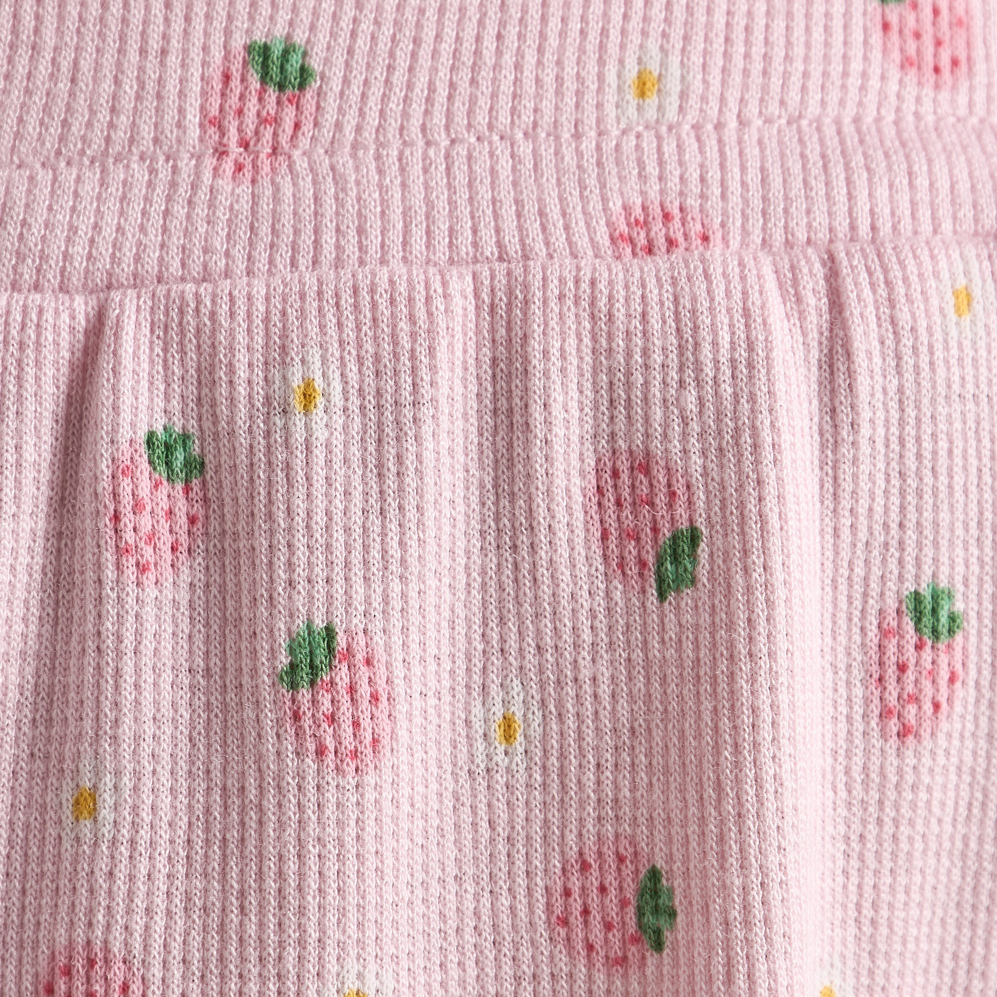 Strawberry Print Shorts-women-clothing-nightwear-pyjamas-bottoms-image-5