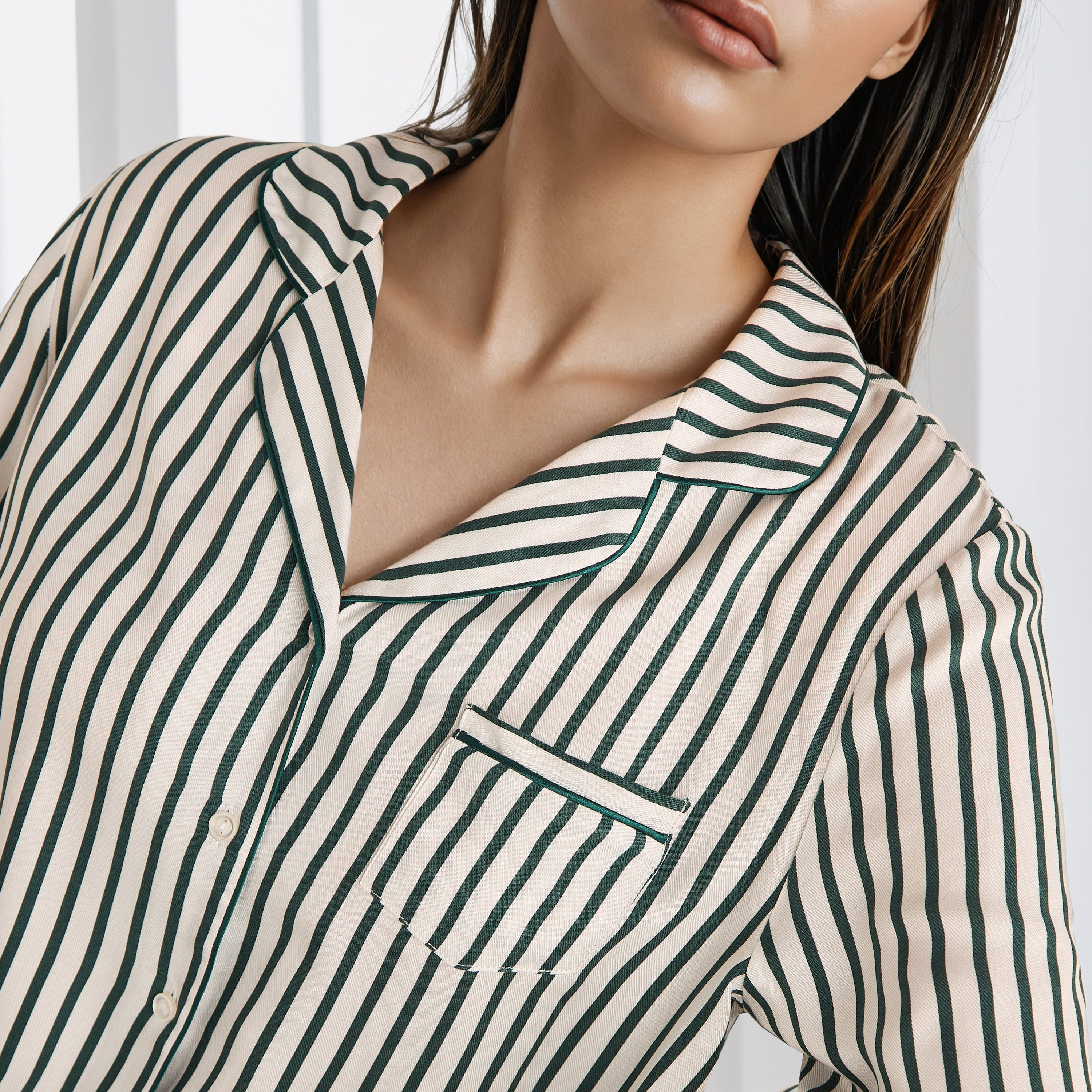 طقم بيجاما مقلم-women-clothing-nightwear-pyjamas-longsets-image-5