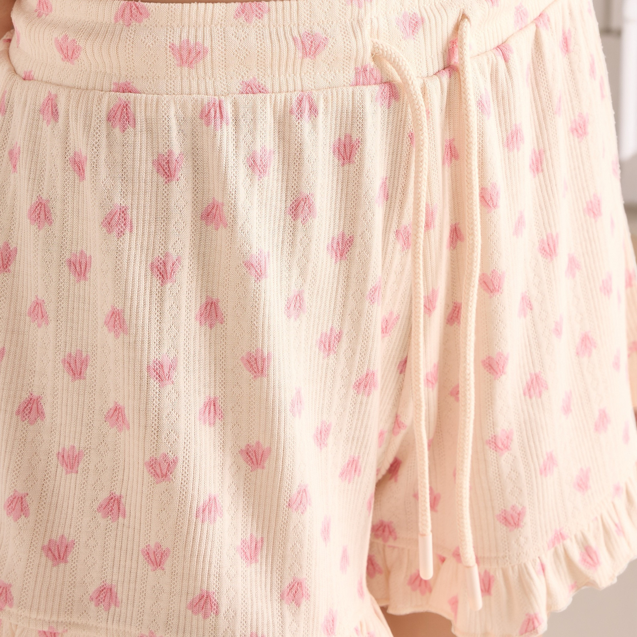 Printed Sleeveless Top and Shorts Set-women-clothing-nightwear-pyjamas-shortsets-image-6