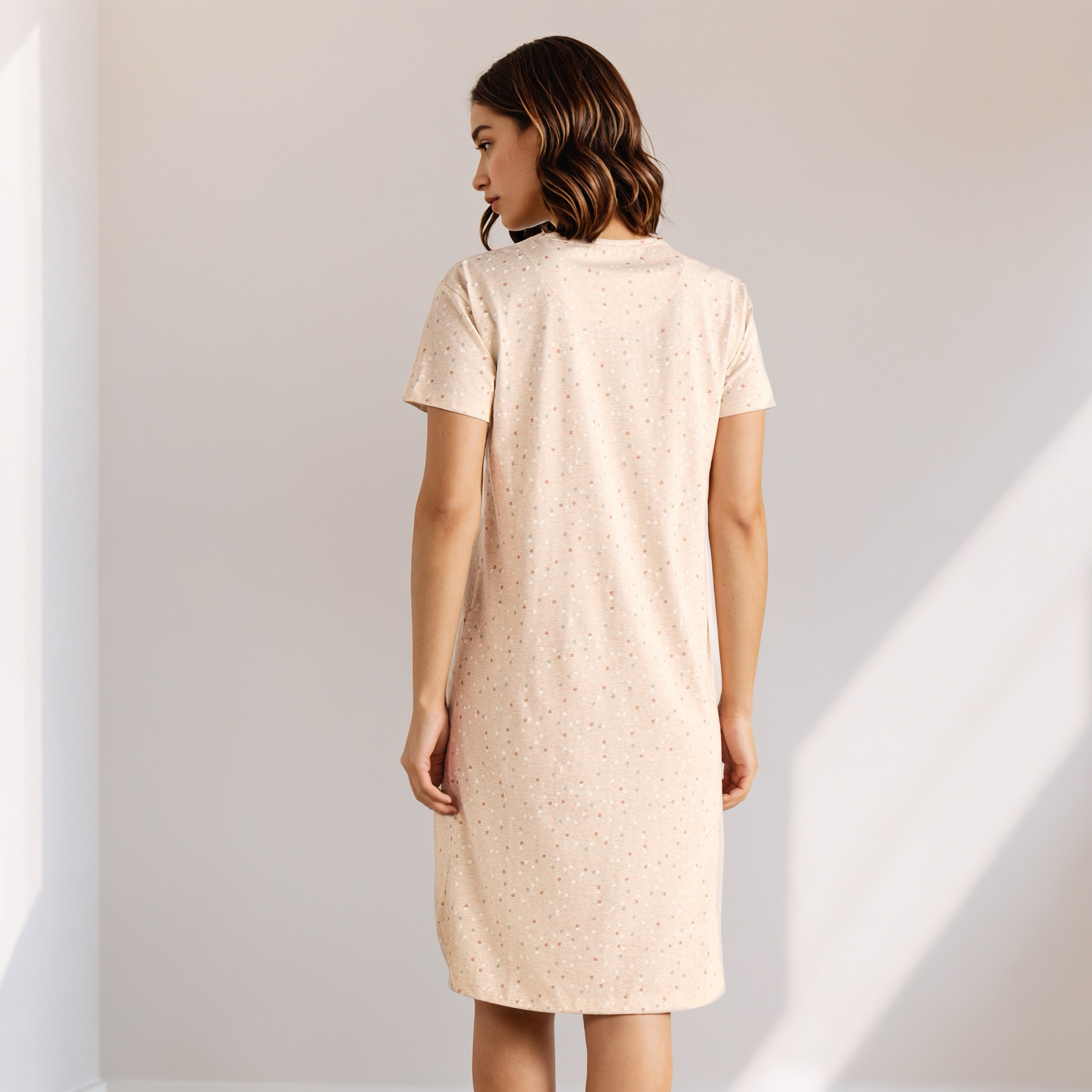Printed Cotton Night Dress-women-clothing-nightwear-nighties-image-3