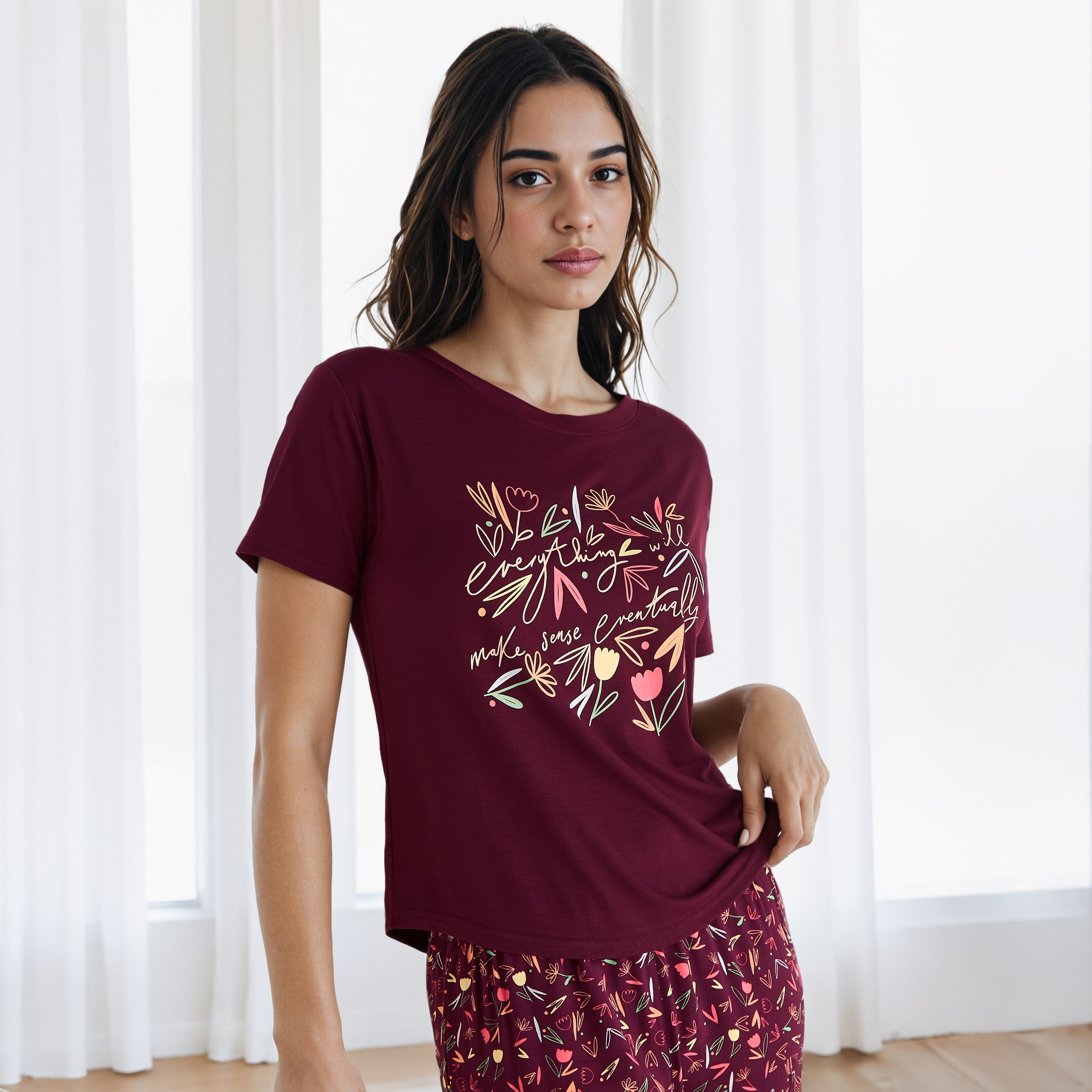 Floral Print Viscose Pyjama Set-women-clothing-nightwear-pyjamas-longsets-image-14