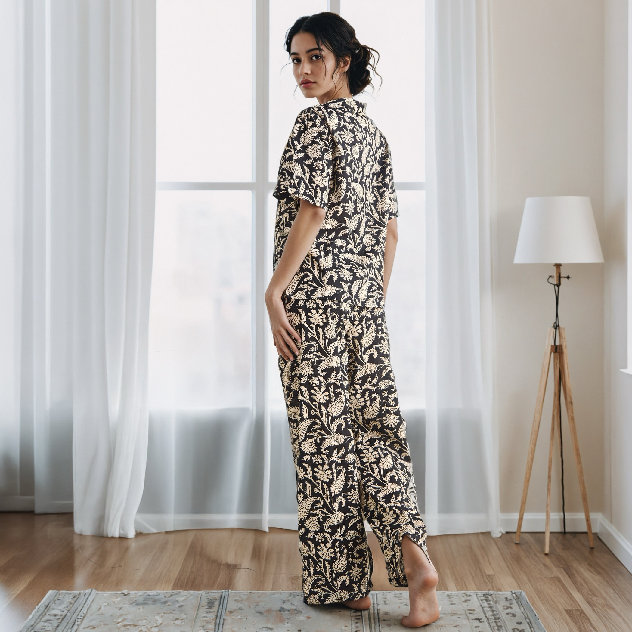 Printed Cotton Pyjama Set-women-clothing-nightwear-pyjamas-longsets-image-3