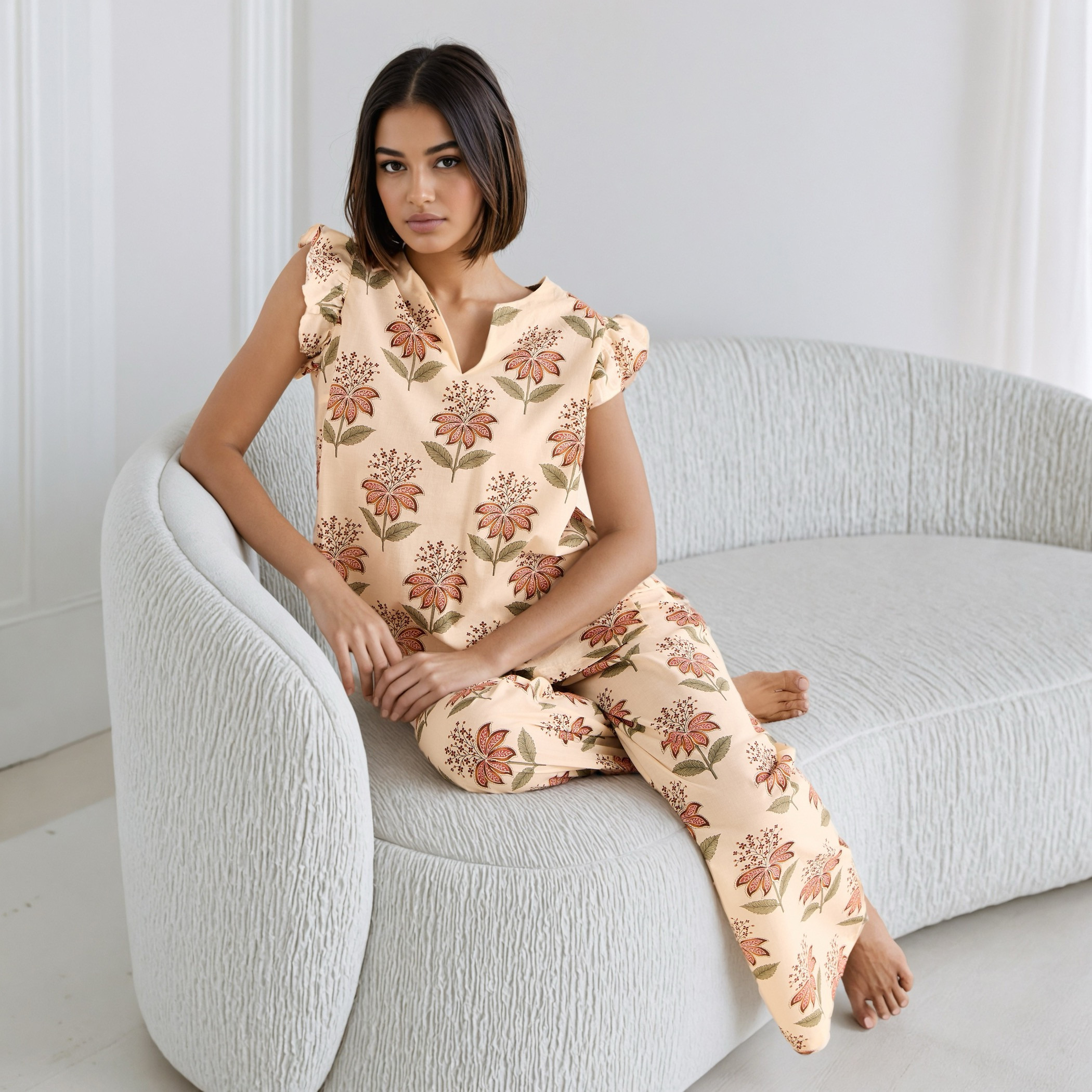 Printed Cotton Pyjama Set-women-clothing-nightwear-pyjamas-longsets-image-1