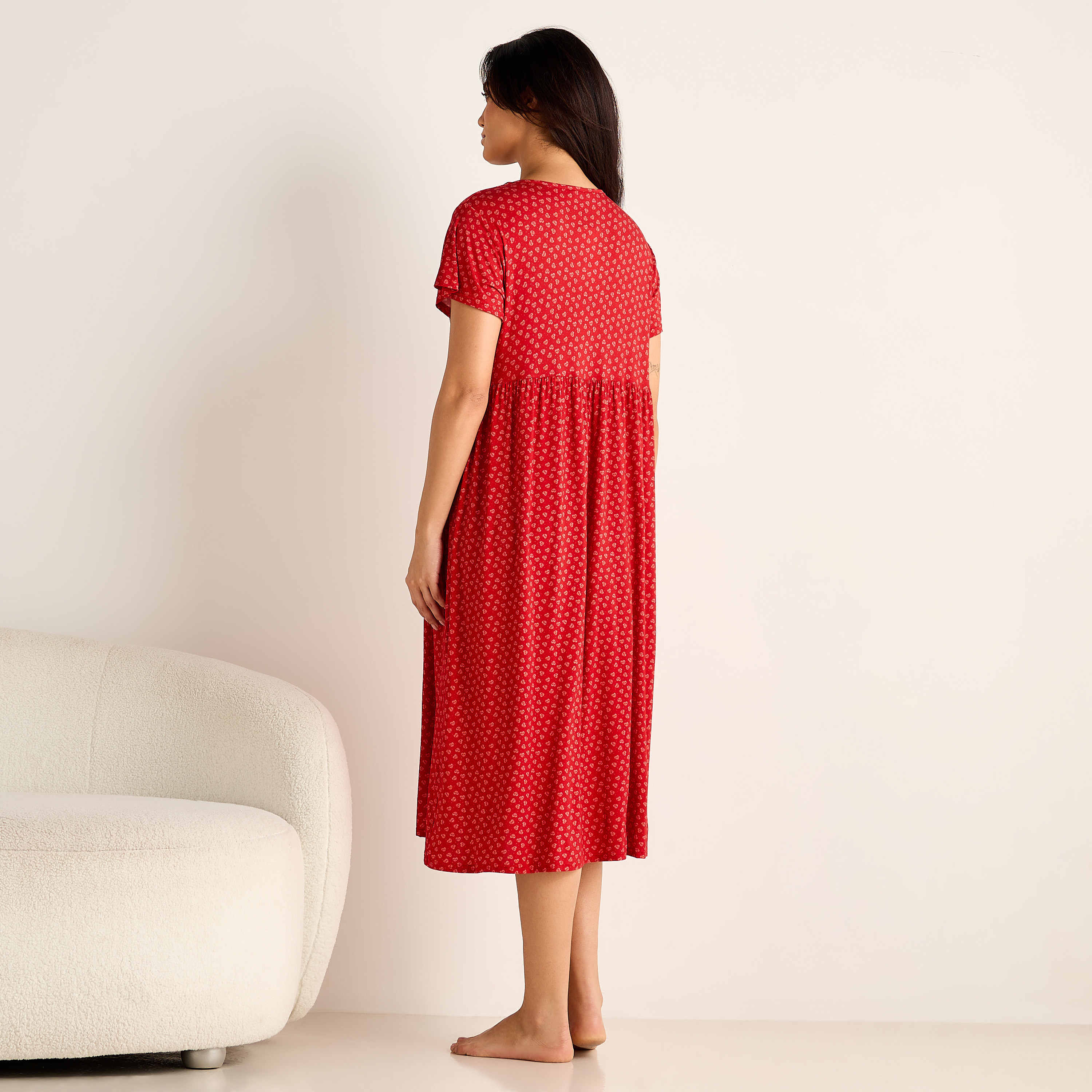 Printed Maternity Night Dress-women-clothing-maternity-nightwear-image-3
