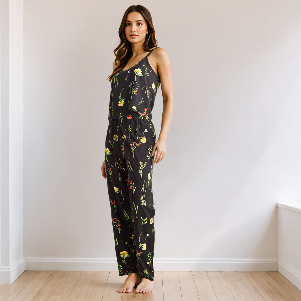 All-Over Floral Print Robe and Pyjama Set-women-clothing-nightwear-pyjamas-longsets-image-5