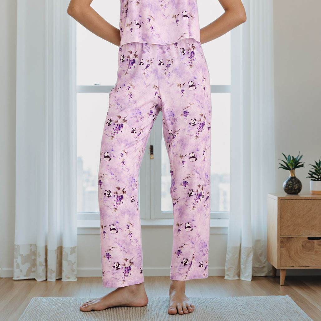 All-Over Print Robe and Pyjama Set-women-clothing-nightwear-pyjamas-longsets-image-4