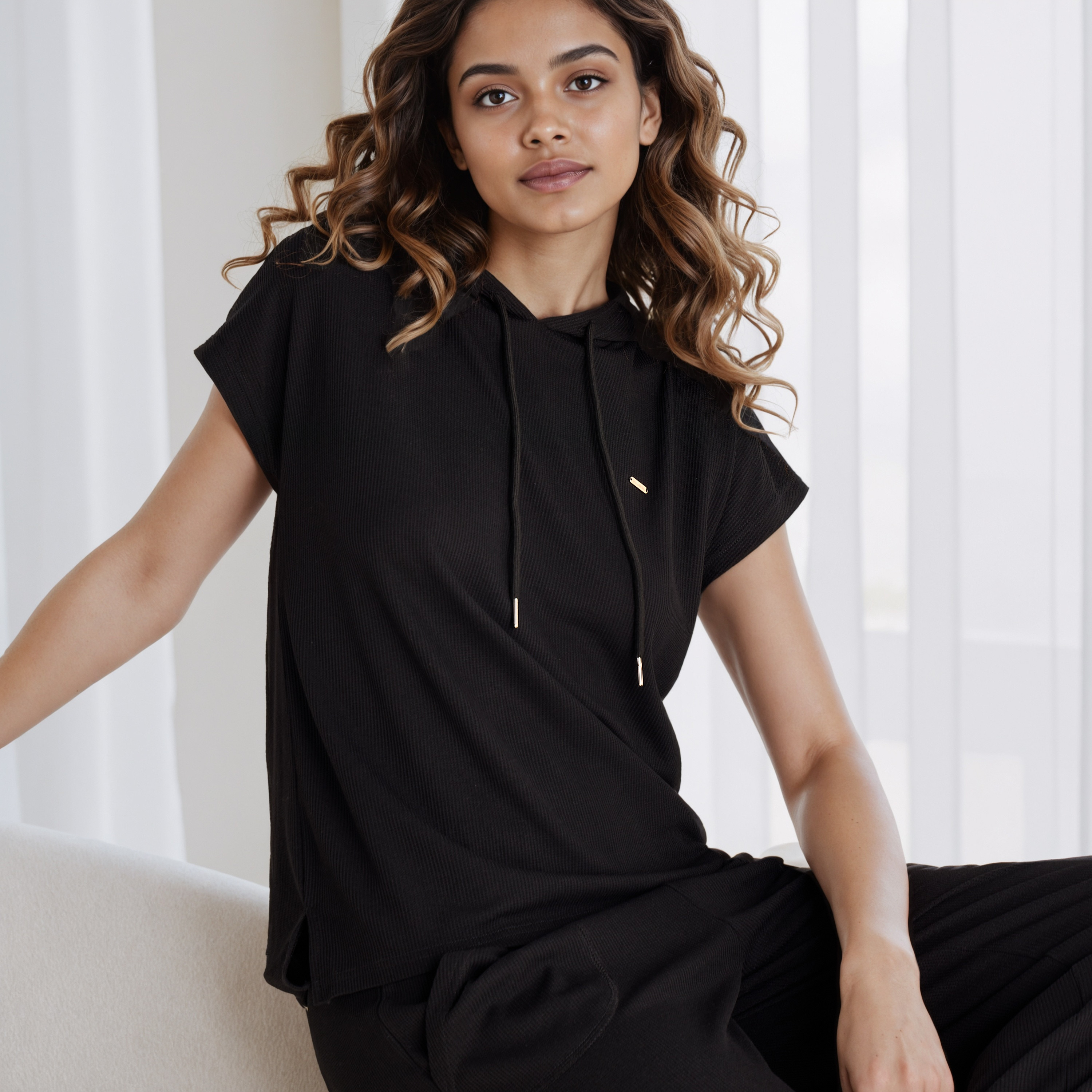 طقم بيجاما بارز الملمس-women-clothing-nightwear-pyjamas-longsets-image-5