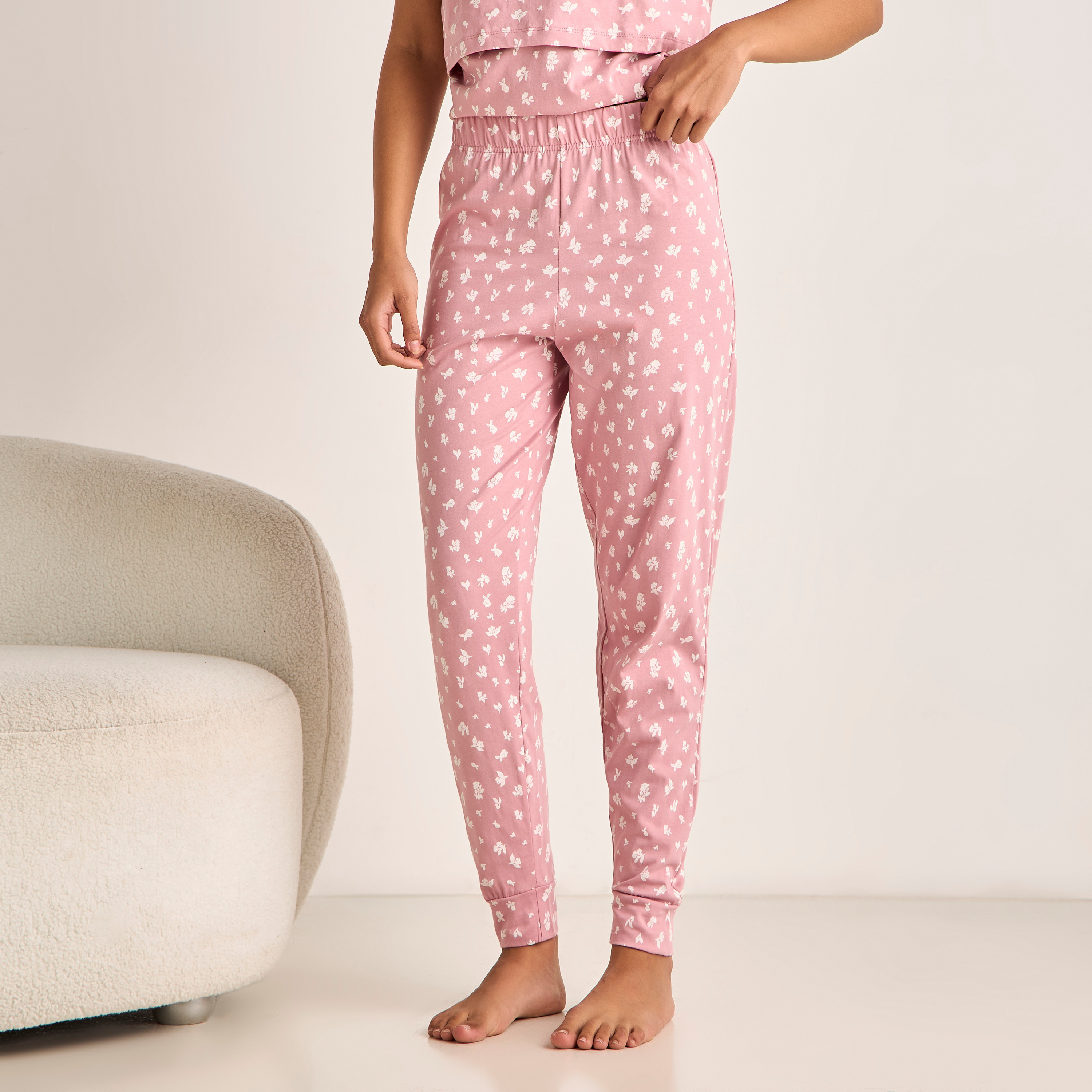 Floral Print Maternity Pyjama Set-women-clothing-nightwear-pyjamas-longsets-image-5