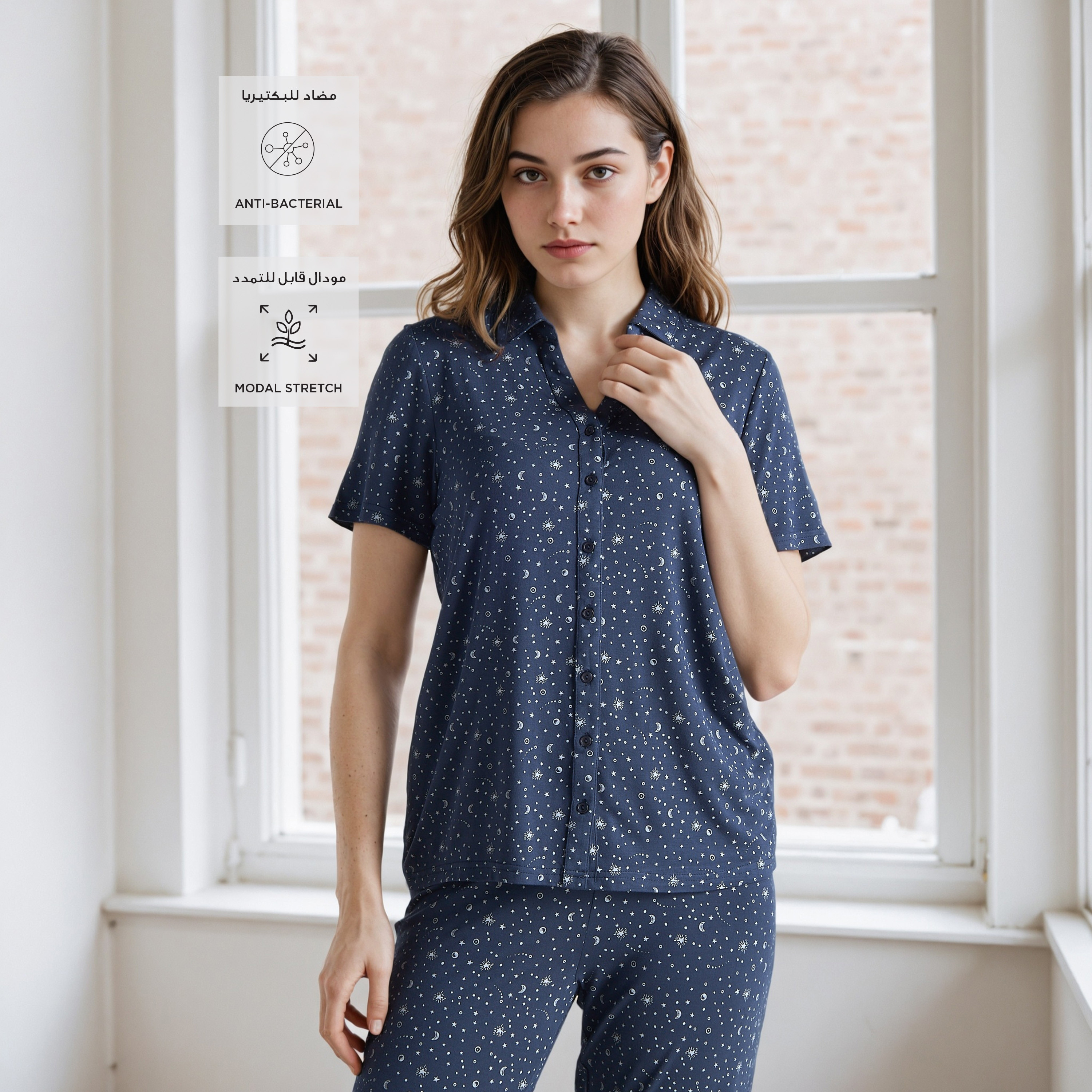 Printed Modal Pyjama Set-women-clothing-nightwear-pyjamas-longsets-image-2