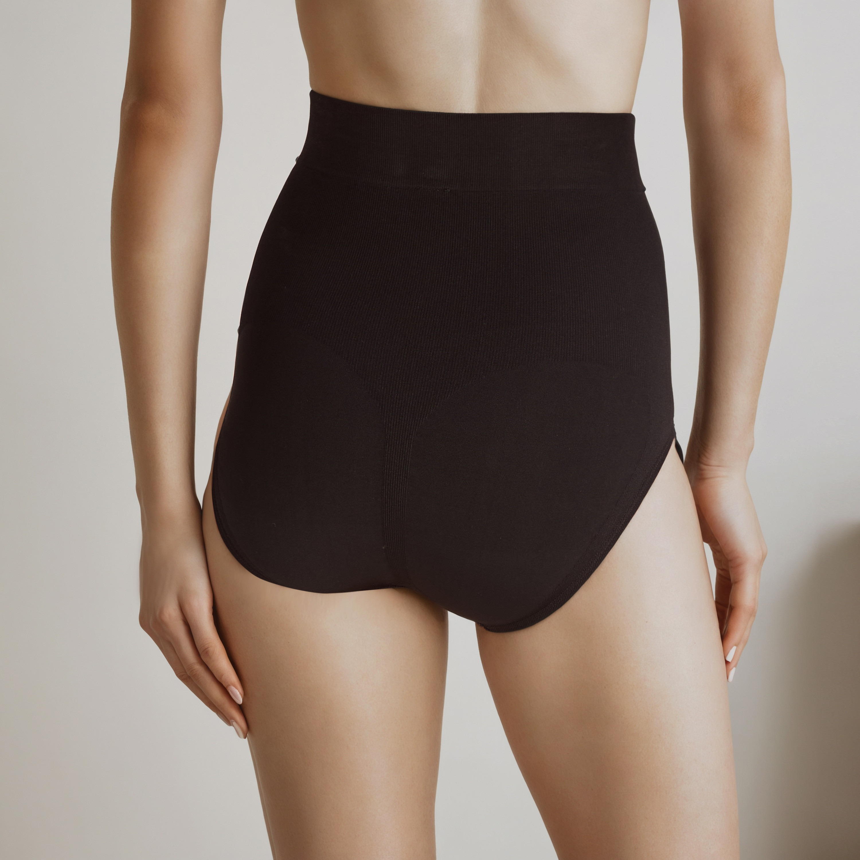 Textured Shapewear Briefs-women-clothing-lingerie-shapewear-image-2