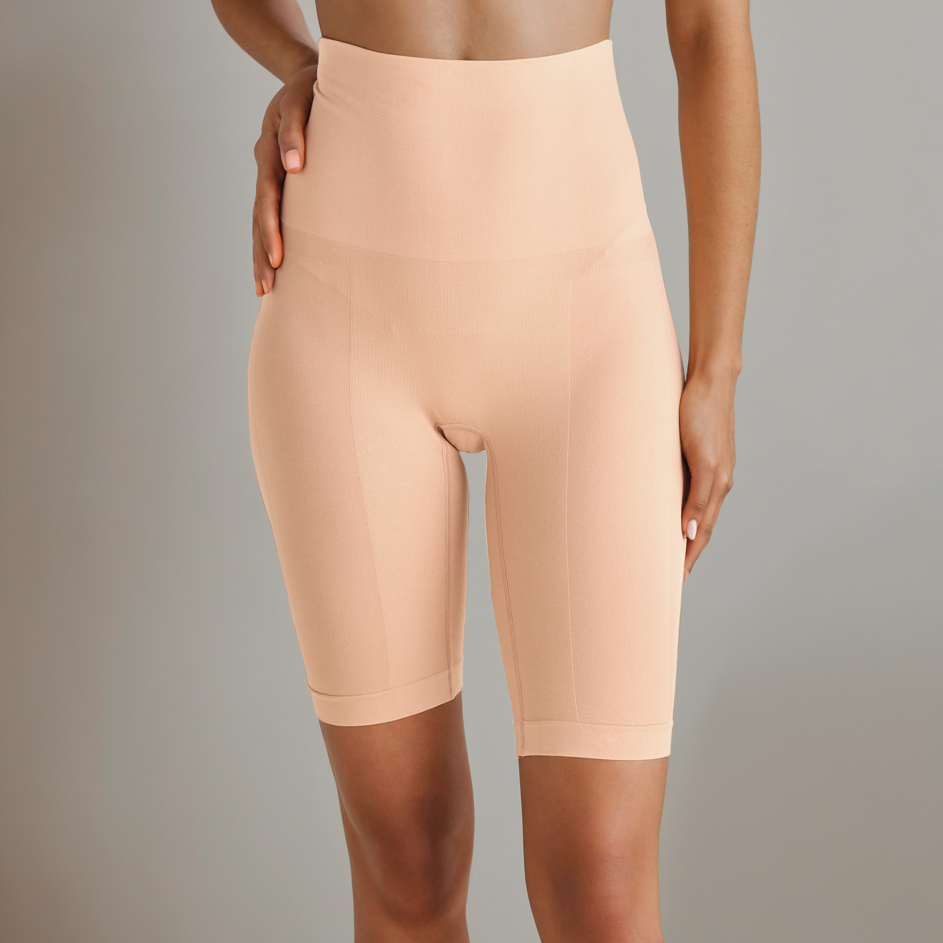 Textured Longleg Shapewear-women-clothing-lingerie-shapewear-image-1