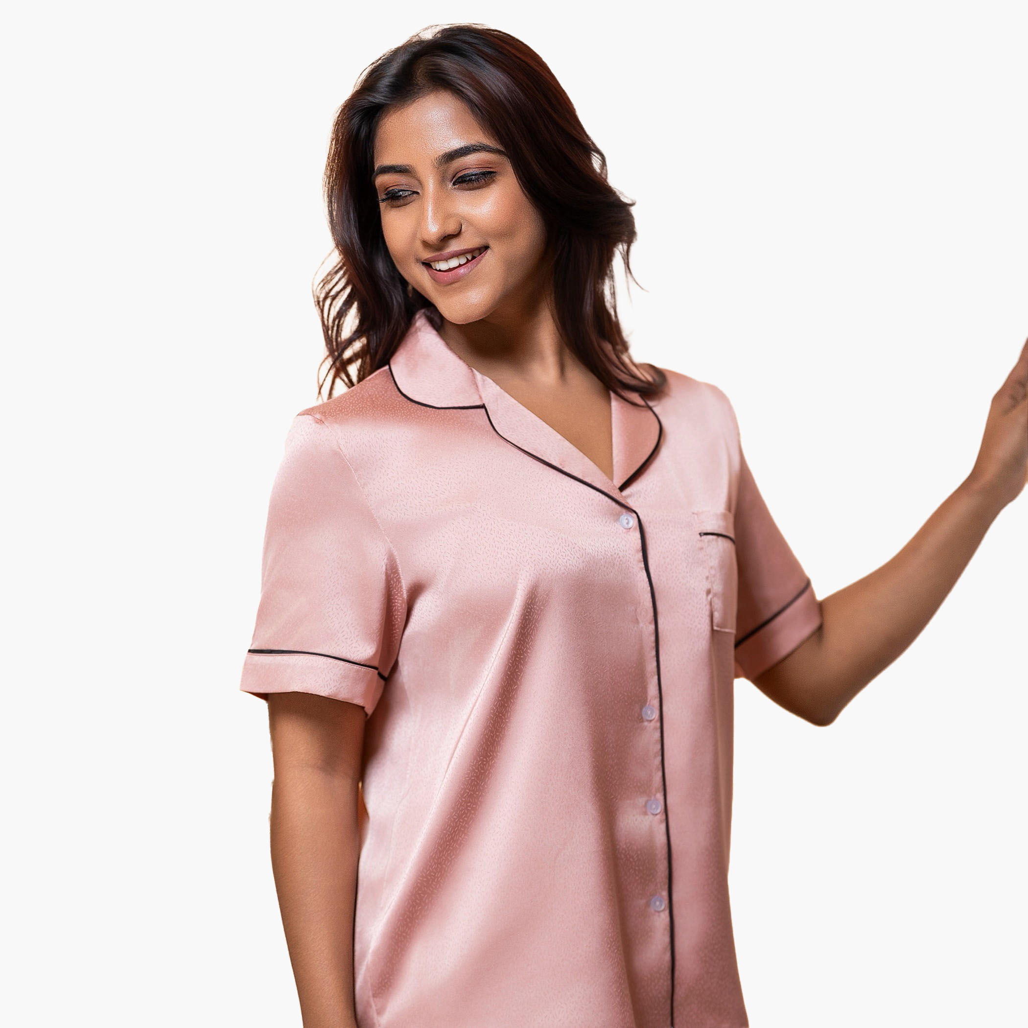 طقم شورت وقميص من آدارايا-women-clothing-nightwear-pyjamas-shortsets-image-4