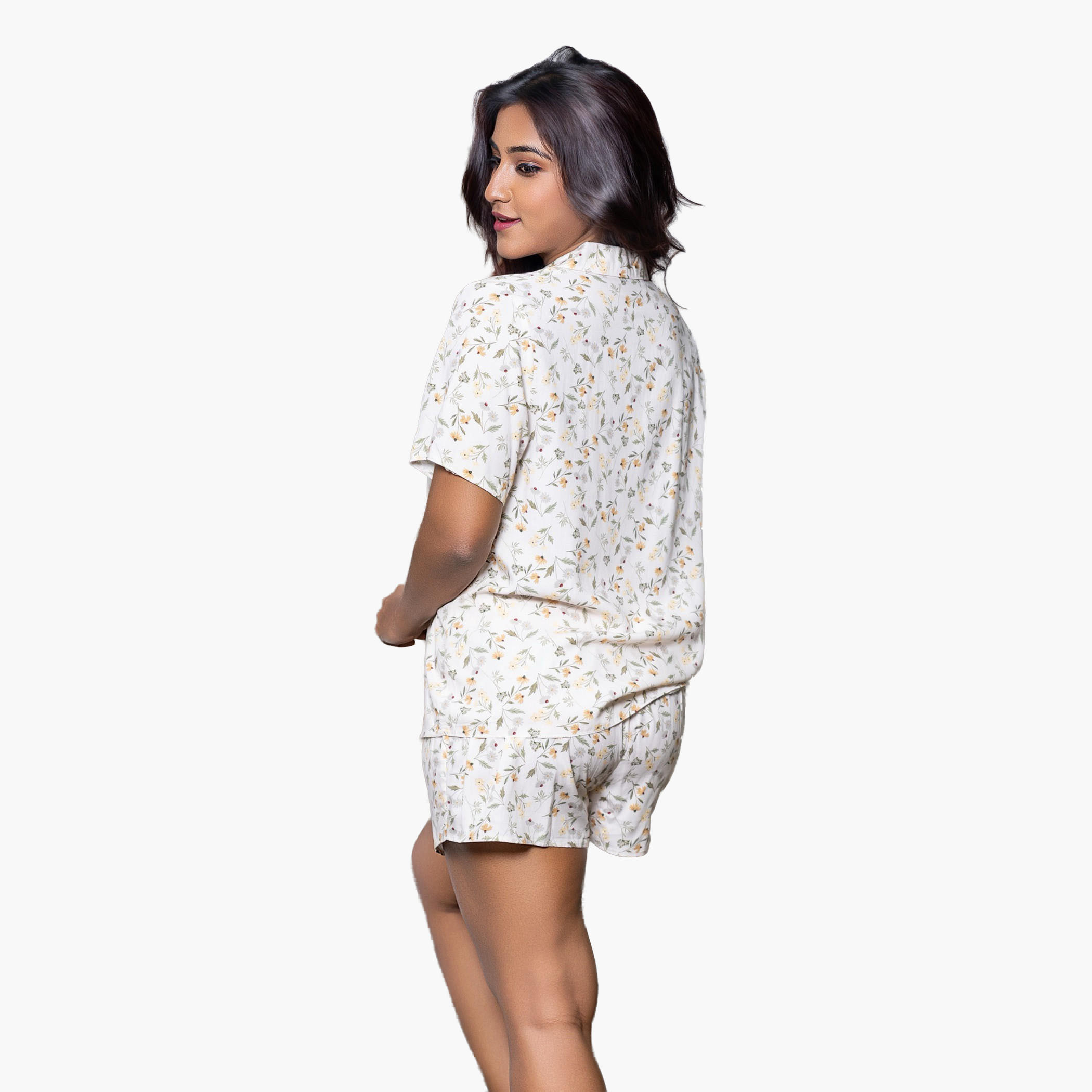 طقم بيجاما شورت وقميص من آدارايا-women-clothing-nightwear-pyjamas-shortsets-image-3