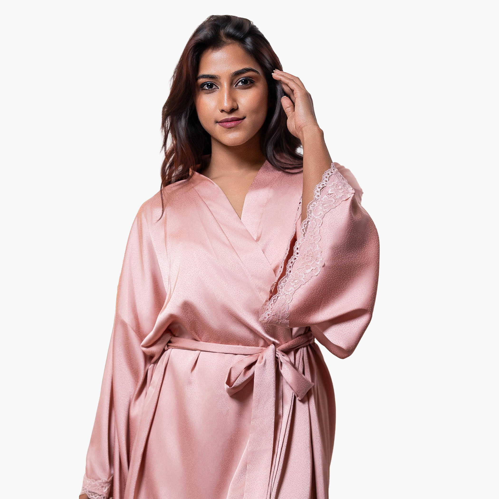 Aadaraya Night Robe Short-women-clothing-nightwear-robes-image-2