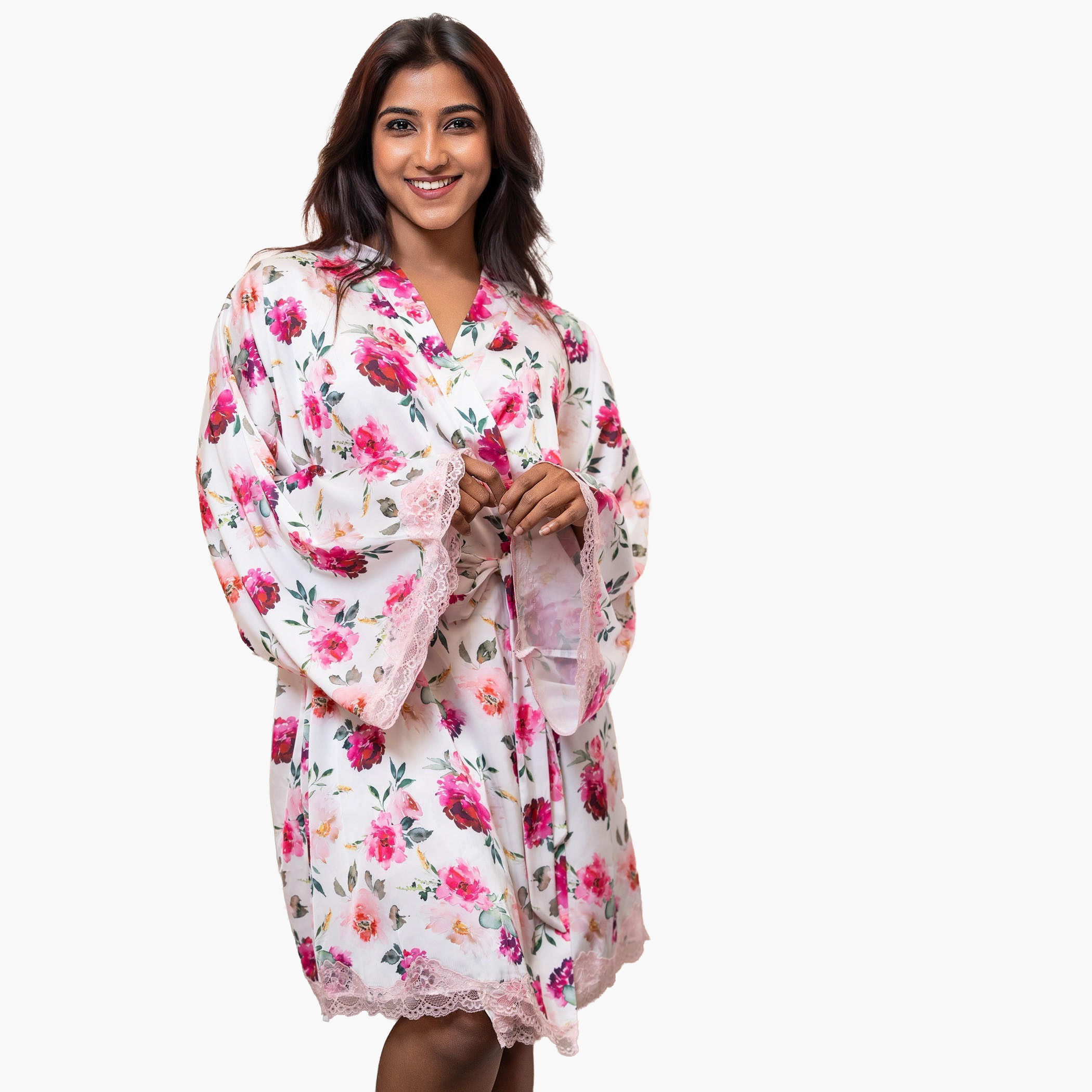 Aadaraya Night Robe Short-women-clothing-nightwear-robes-image-1