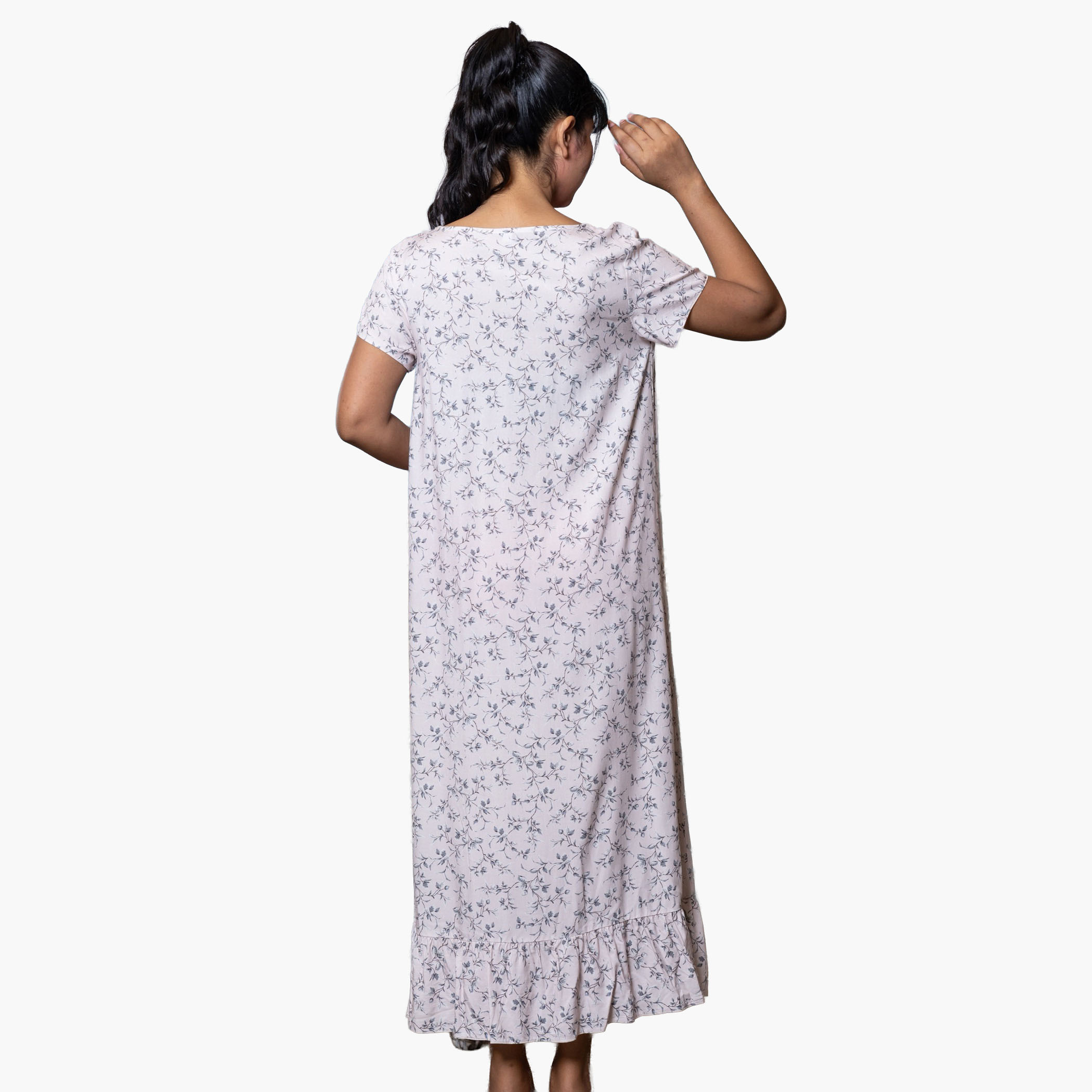 Aadaraya Night Dress Short Sleeves Printed-PROMO_SP_SA_BUNDLE_2FOR159_180925-image-2