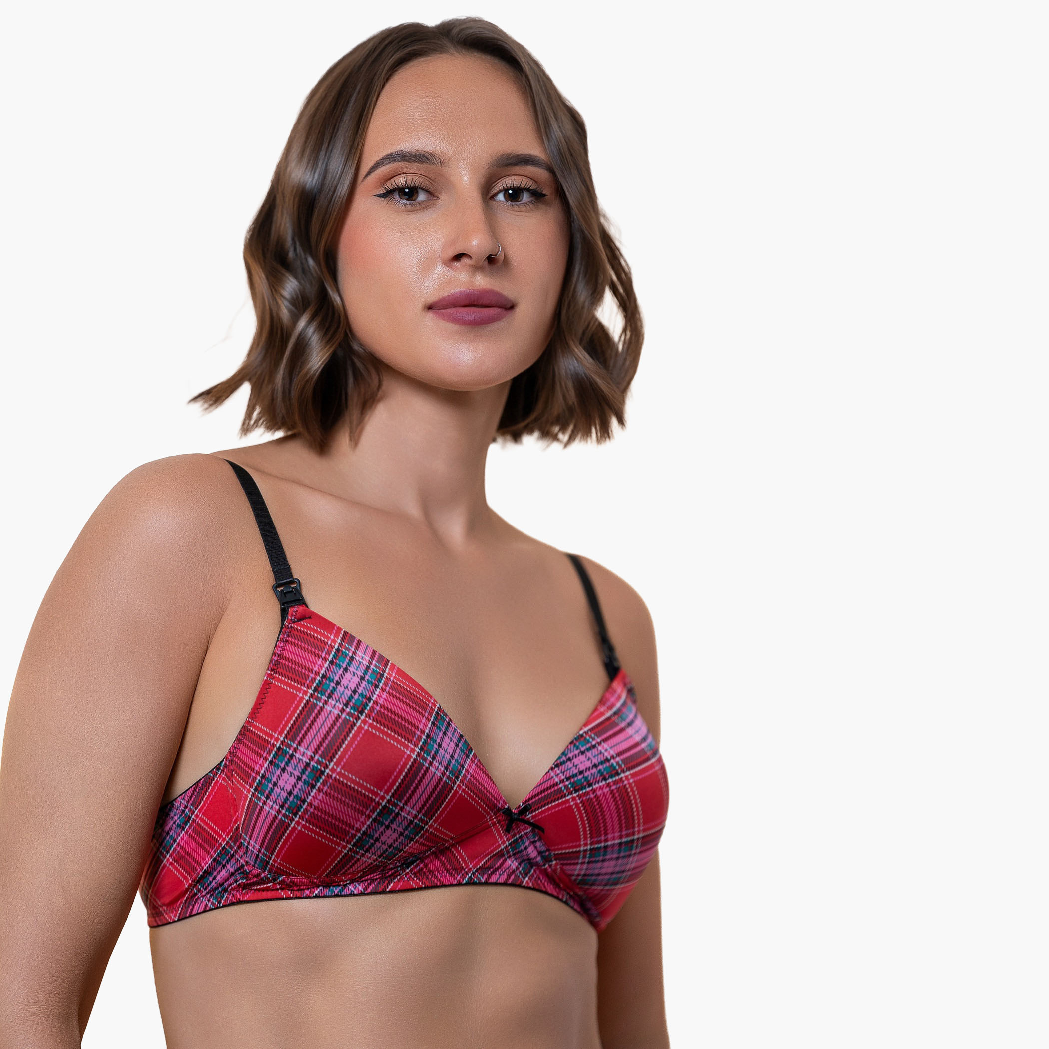 Aadaraya Non-Padded Nursing Bra Wired-women-clothing-lingerie-bras-image-4