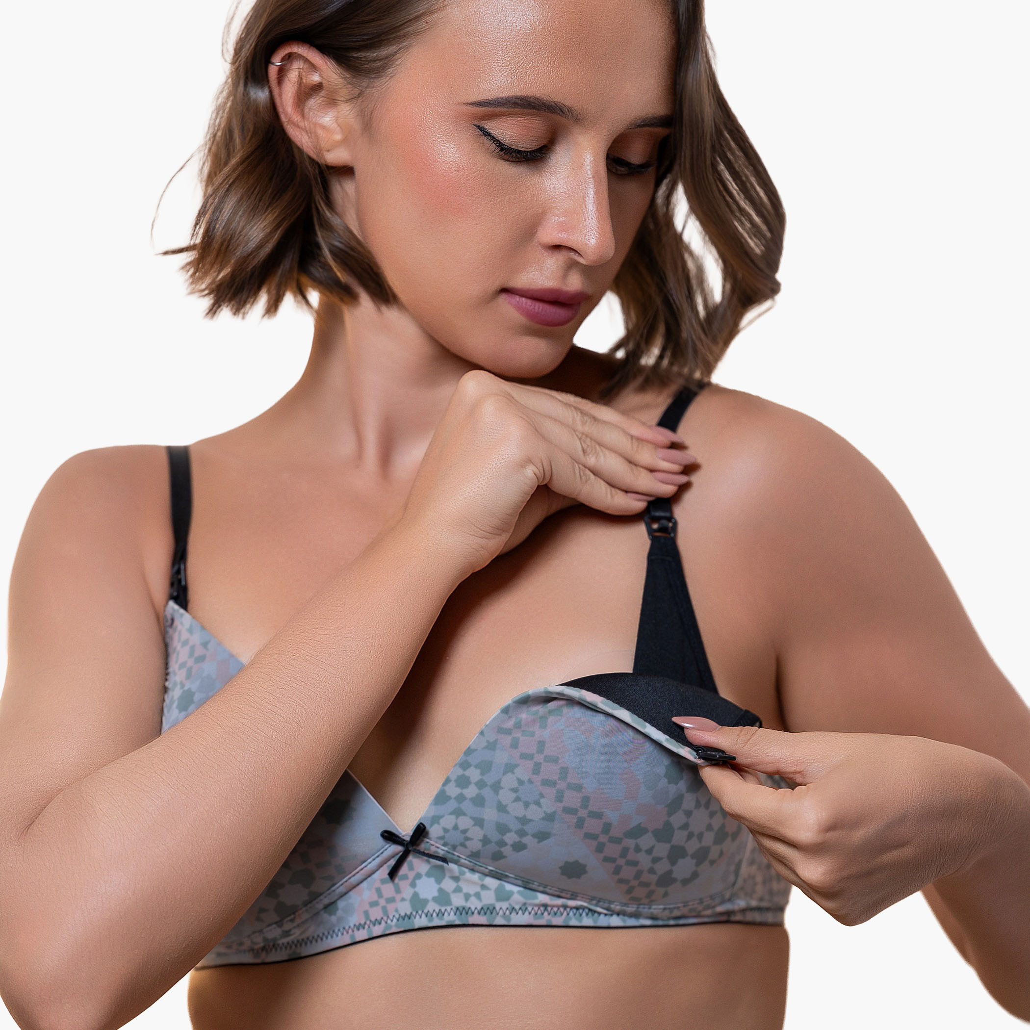 Aadaraya Non-Padded Nursing Bra Wired-women-clothing-lingerie-bras-image-2