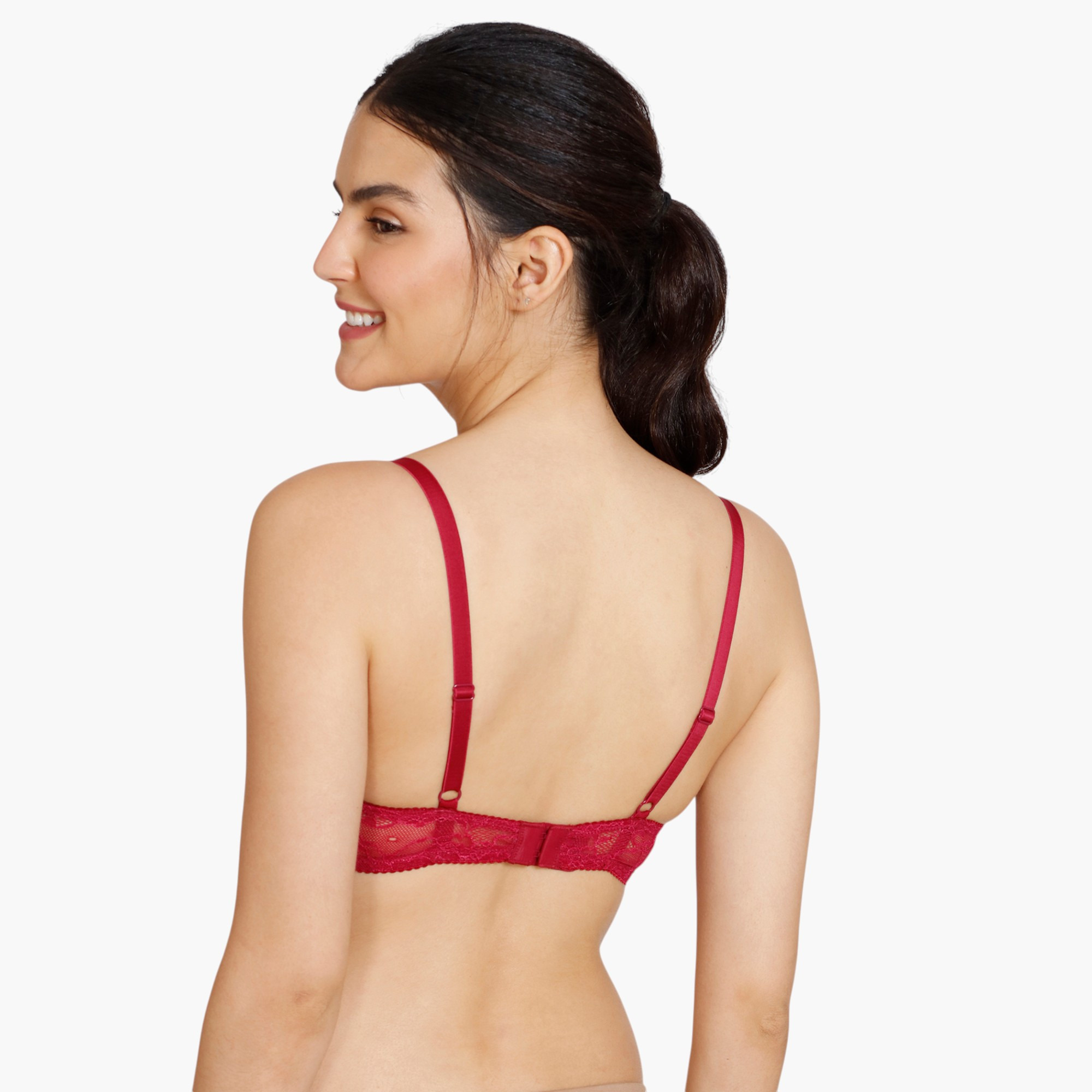 صدرية ديمي مبطنة بتفاصيل دانتيل من زيفامي-women-clothing-lingerie-bras-image-10