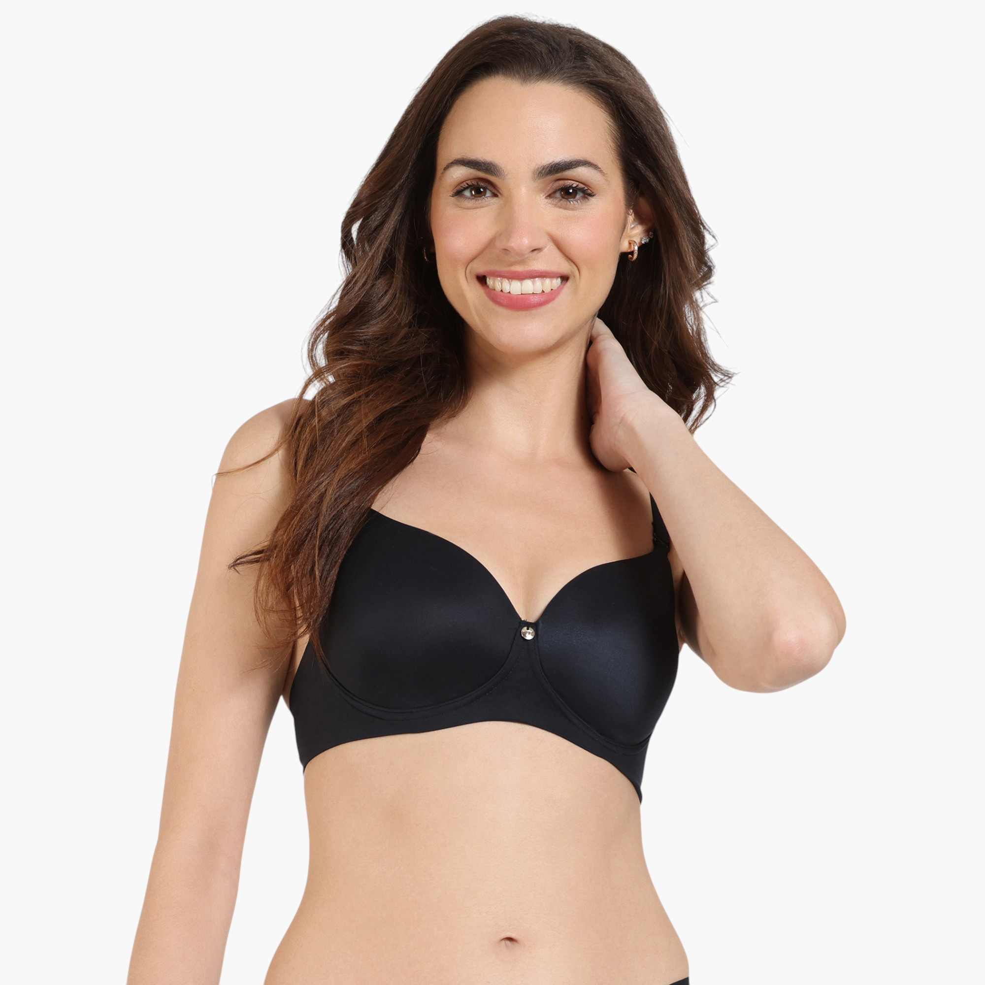Zivame Padded Bra with Hook and Eye Closure-women-clothing-lingerie-bras-image-1