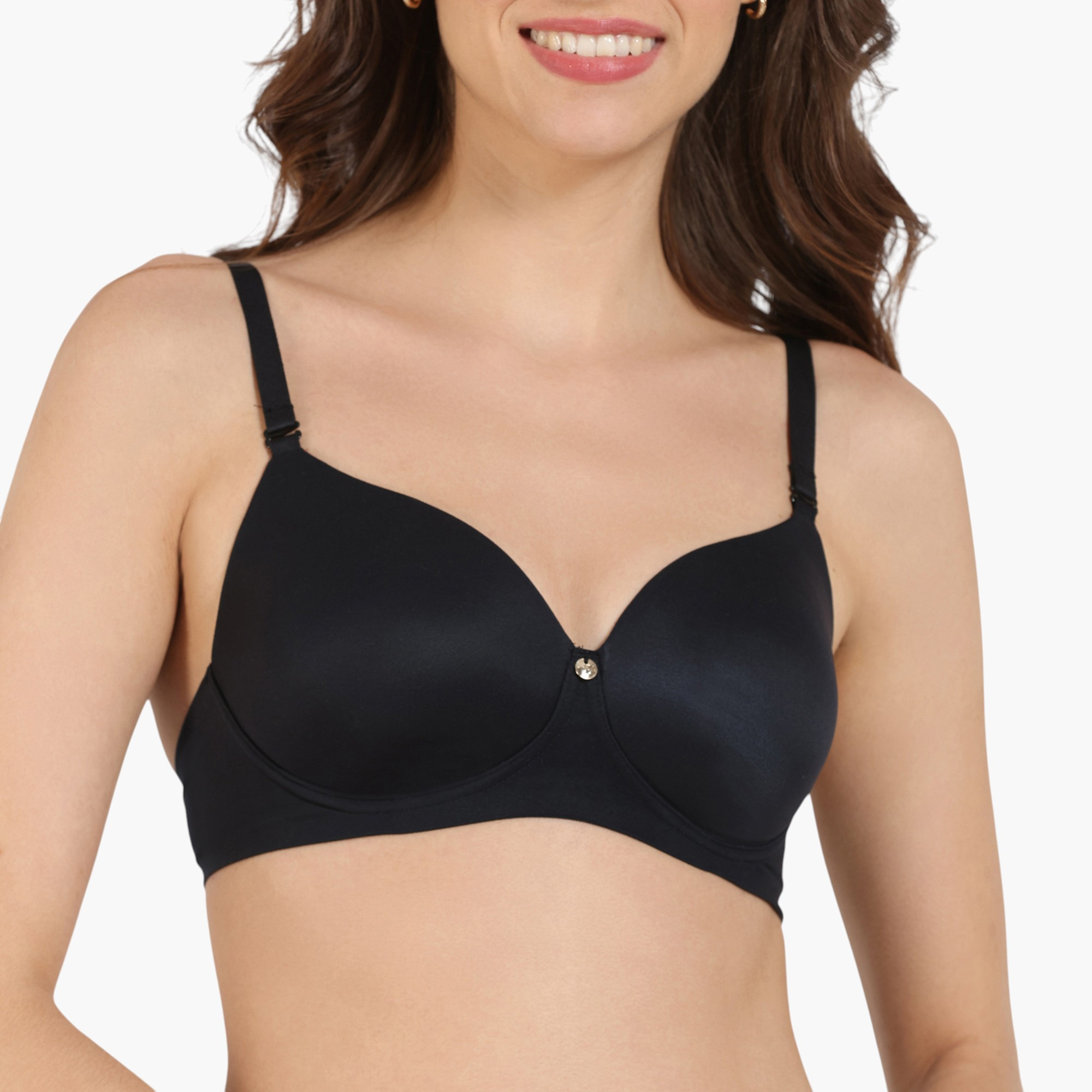 Zivame Padded Bra with Hook and Eye Closure-women-clothing-lingerie-bras-image-4
