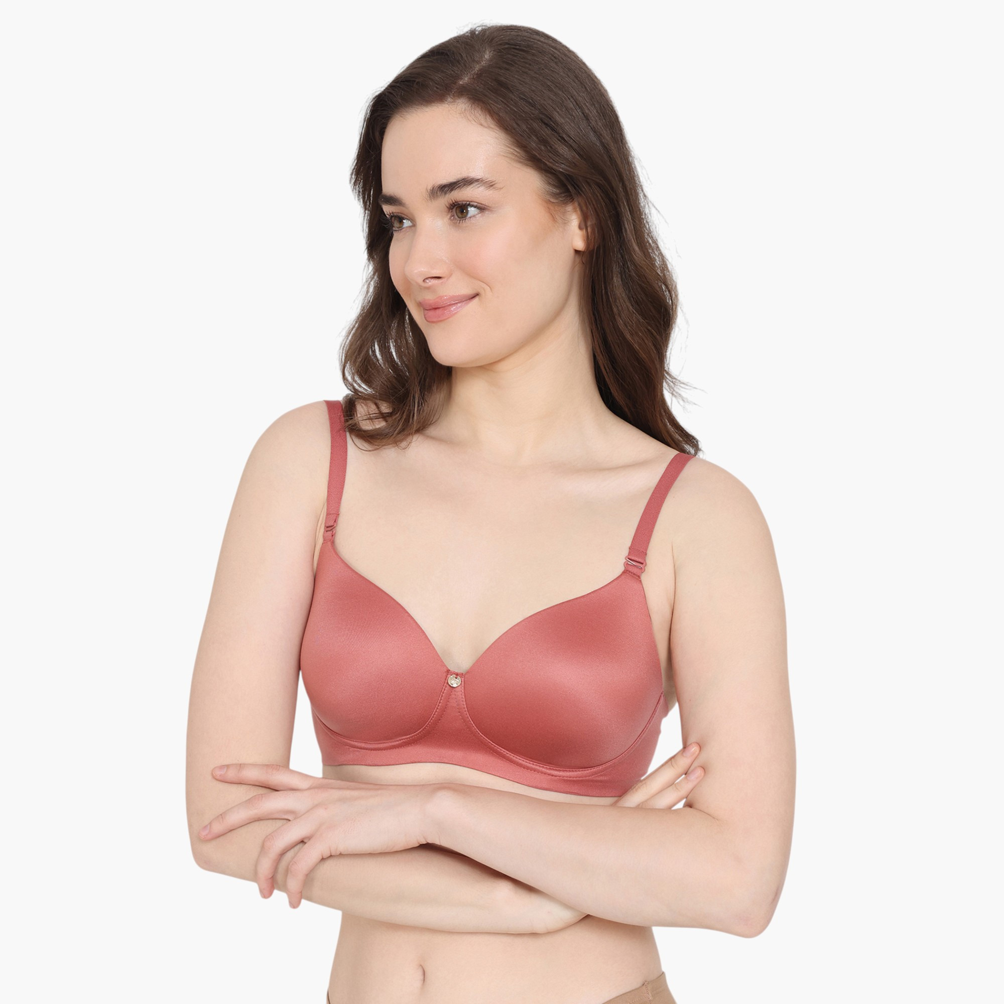 Zivame Padded Bra with Hook and Eye Closure-women-clothing-lingerie-bras-image-3