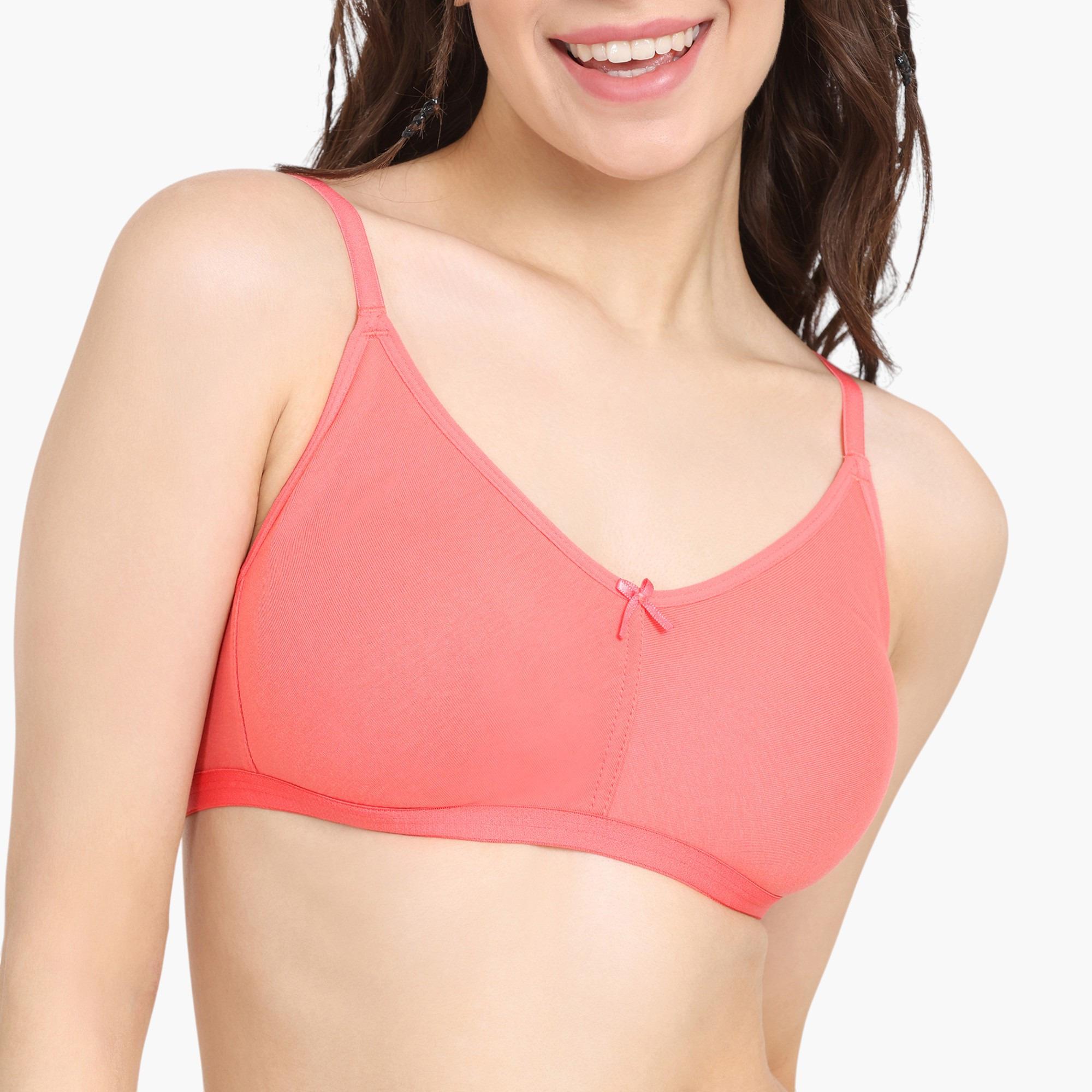 Zivame Non-Padded Bra with Hook and Eye Closure-women-clothing-lingerie-bras-image-4