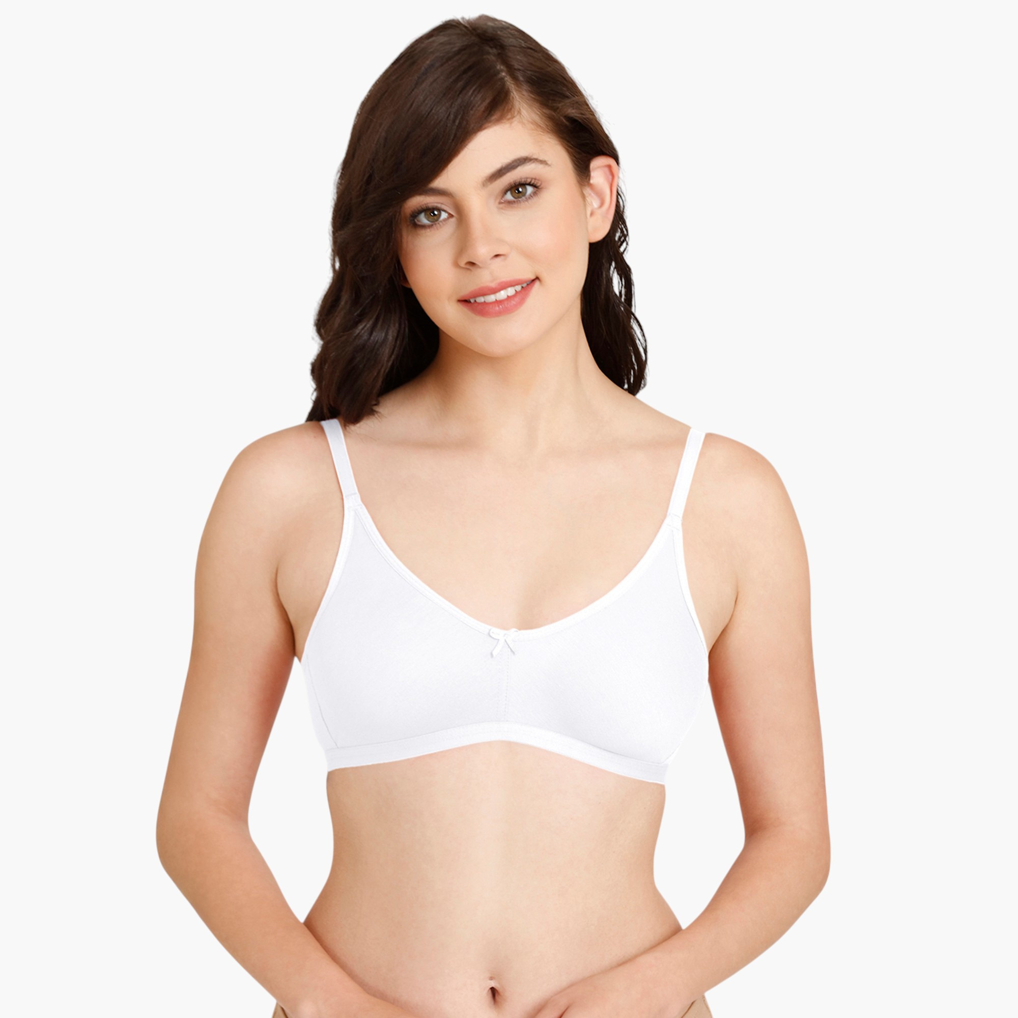 Zivame Non-Padded Bra with Hook and Eye Closure-women-clothing-lingerie-bras-image-1