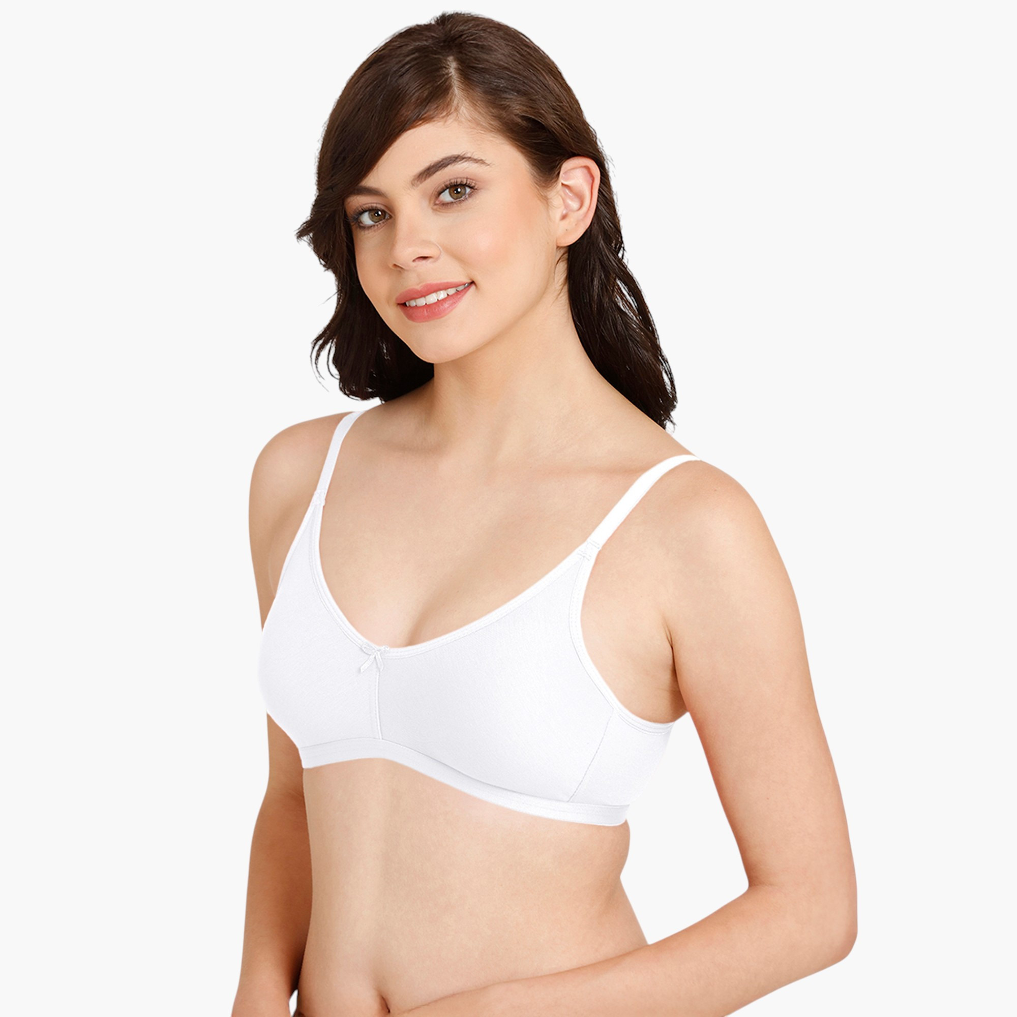 Zivame Non-Padded Bra with Hook and Eye Closure-women-clothing-lingerie-bras-image-3