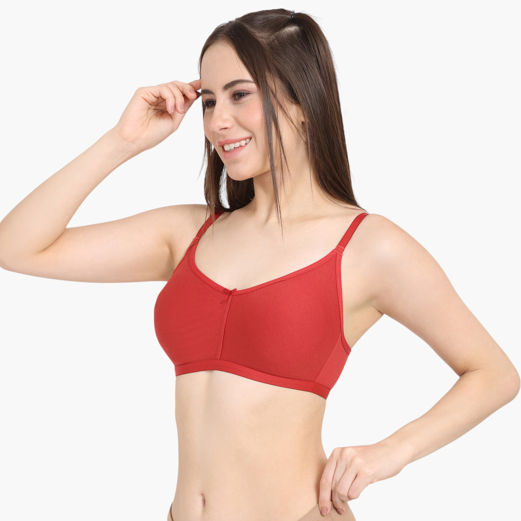 Zivame Non-Padded Bra with Hook and Eye Closure-women-clothing-lingerie-bras-image-3
