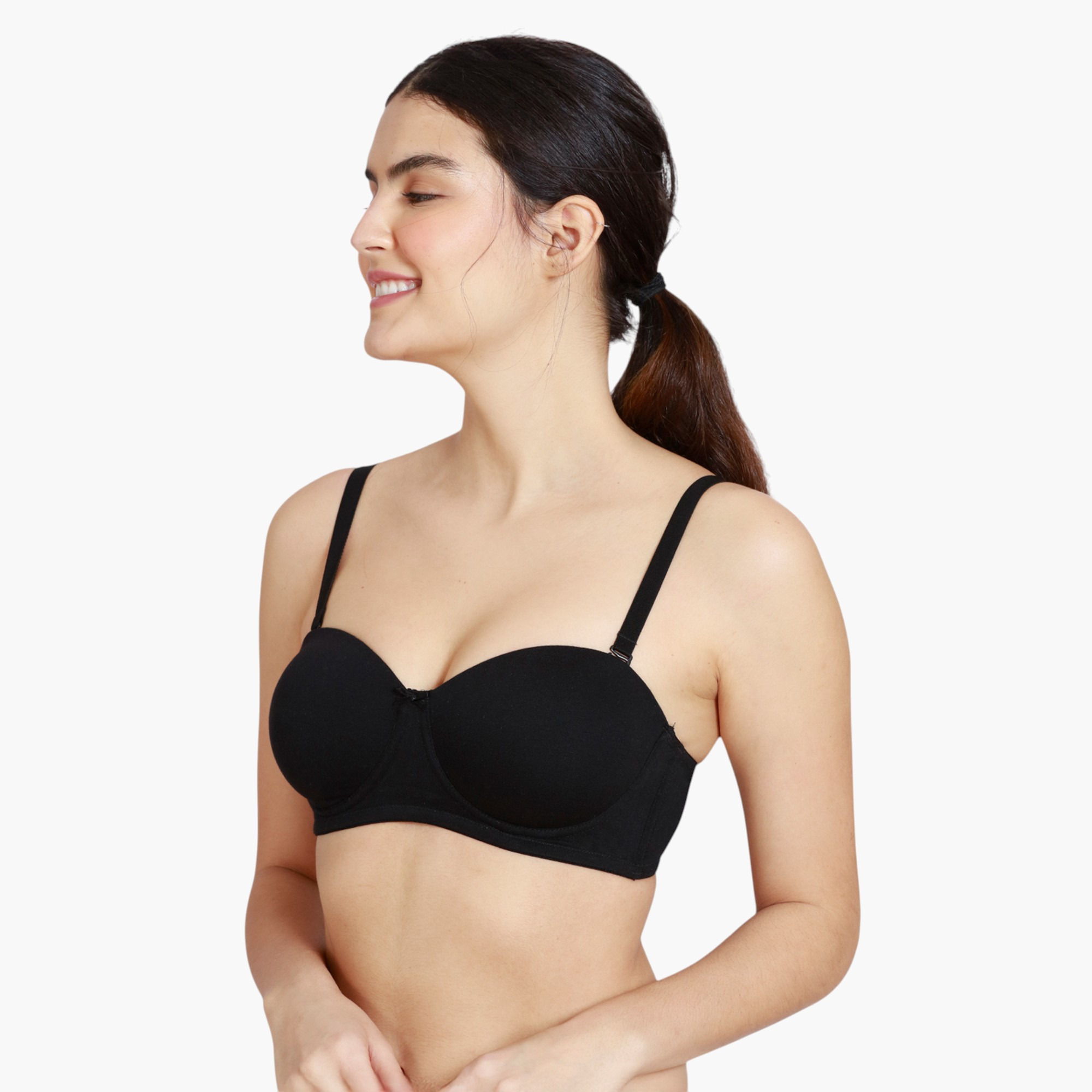 Zivame Padded Bra with Detachable Straps-women-clothing-lingerie-bras-image-3