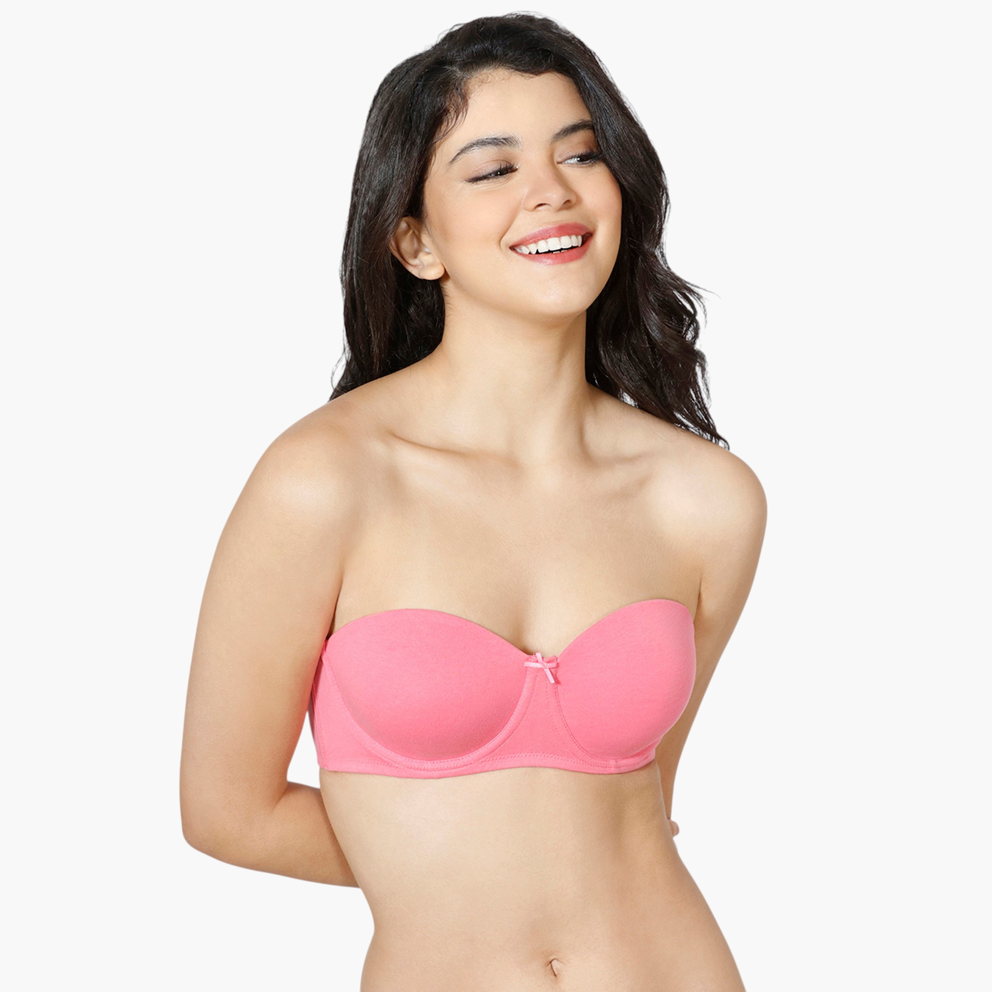 صدرية مبطنة بحمالات قابلة للفصل من زيفامي-women-clothing-lingerie-bras-image-1