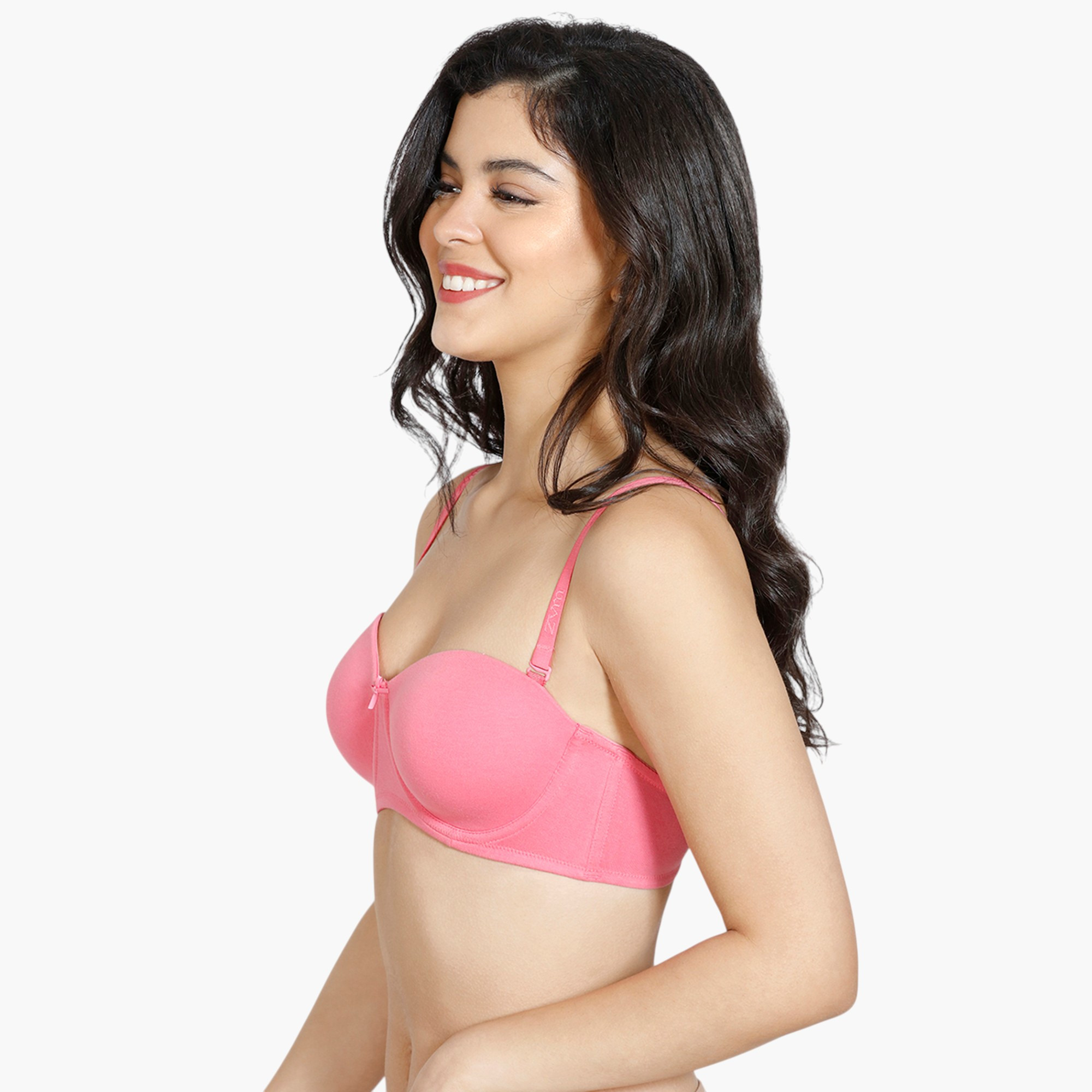 صدرية مبطنة بحمالات قابلة للفصل من زيفامي-women-clothing-lingerie-bras-image-3